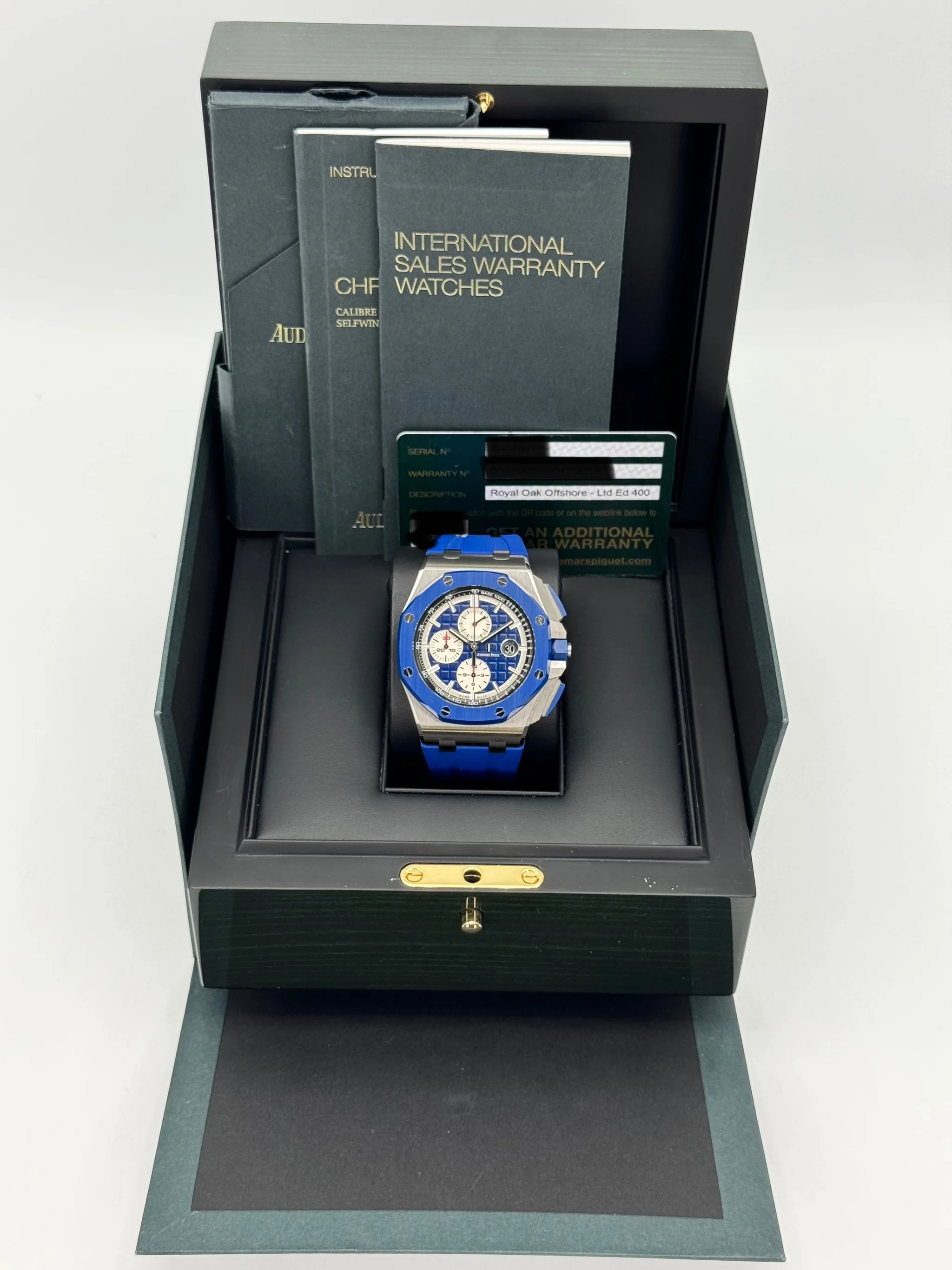 2019 Audemars Piguet Royal Oak Offshore 44mm 26400SO Blue Ceramic - Image 9