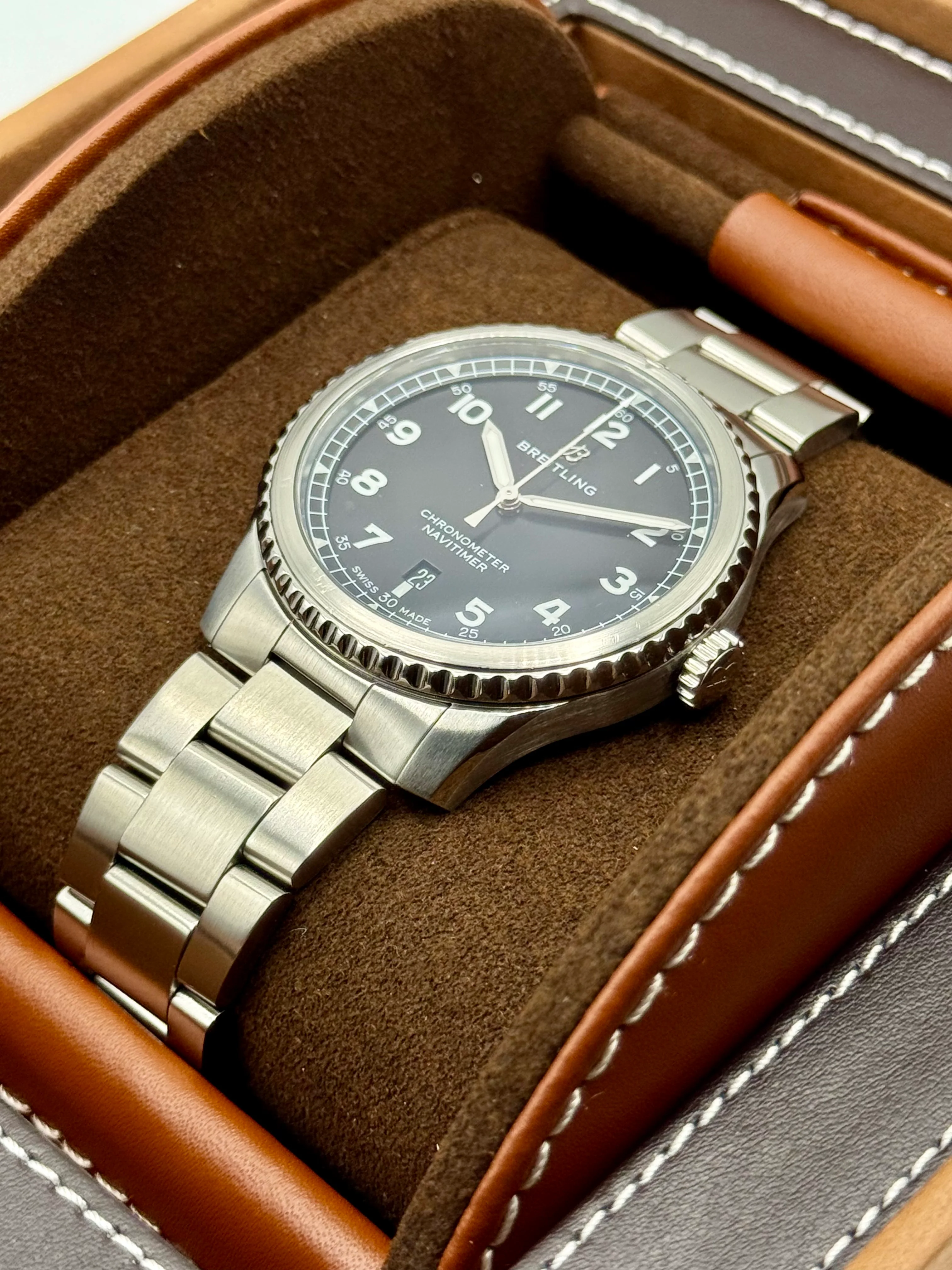 2019 Breitling Navitimer 8 Automatic 41mm A17314101B1A1 Black Dial - Image 5