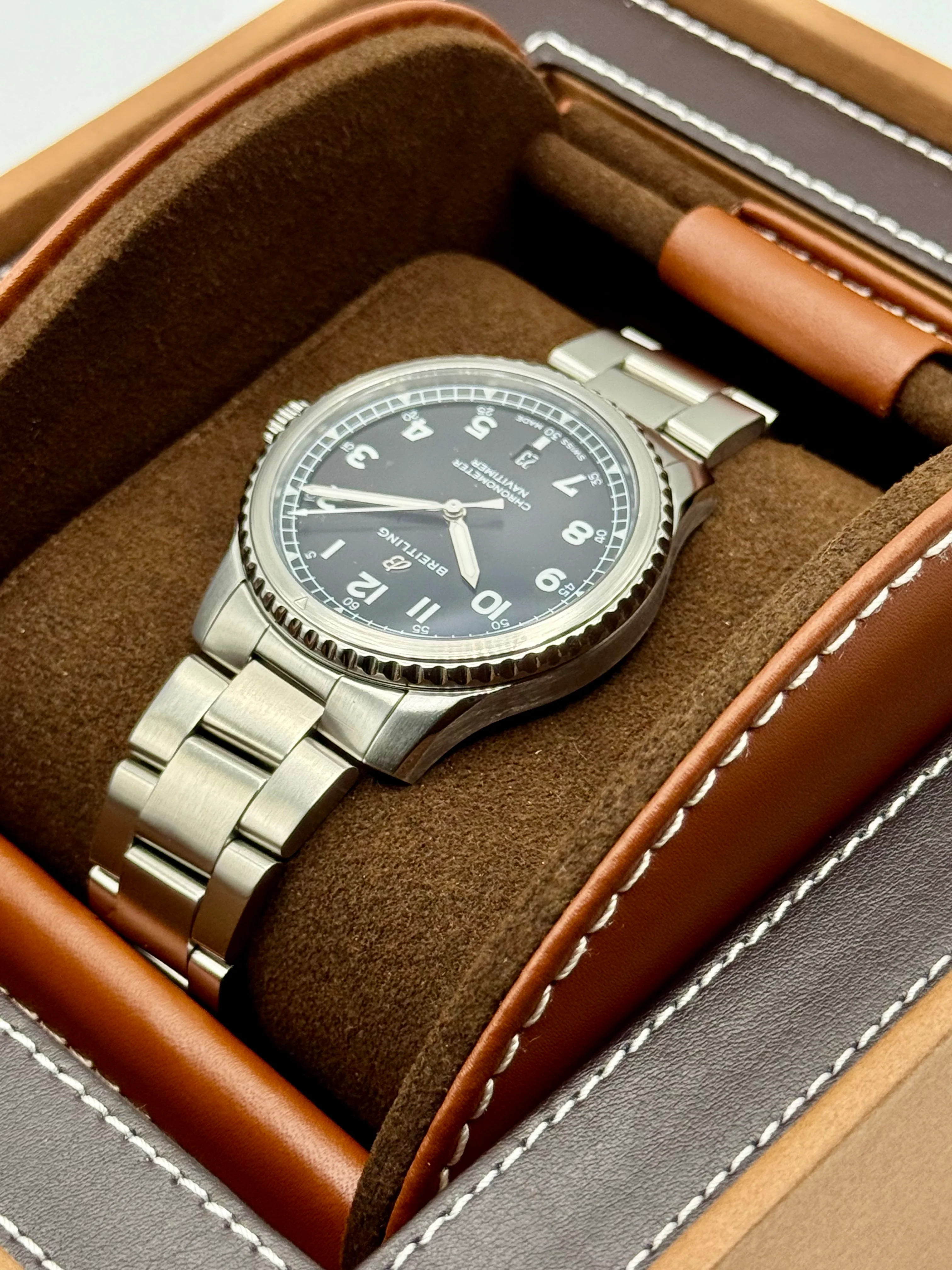 2019 Breitling Navitimer 8 Automatic 41mm A17314101B1A1 Black Dial - Image 7