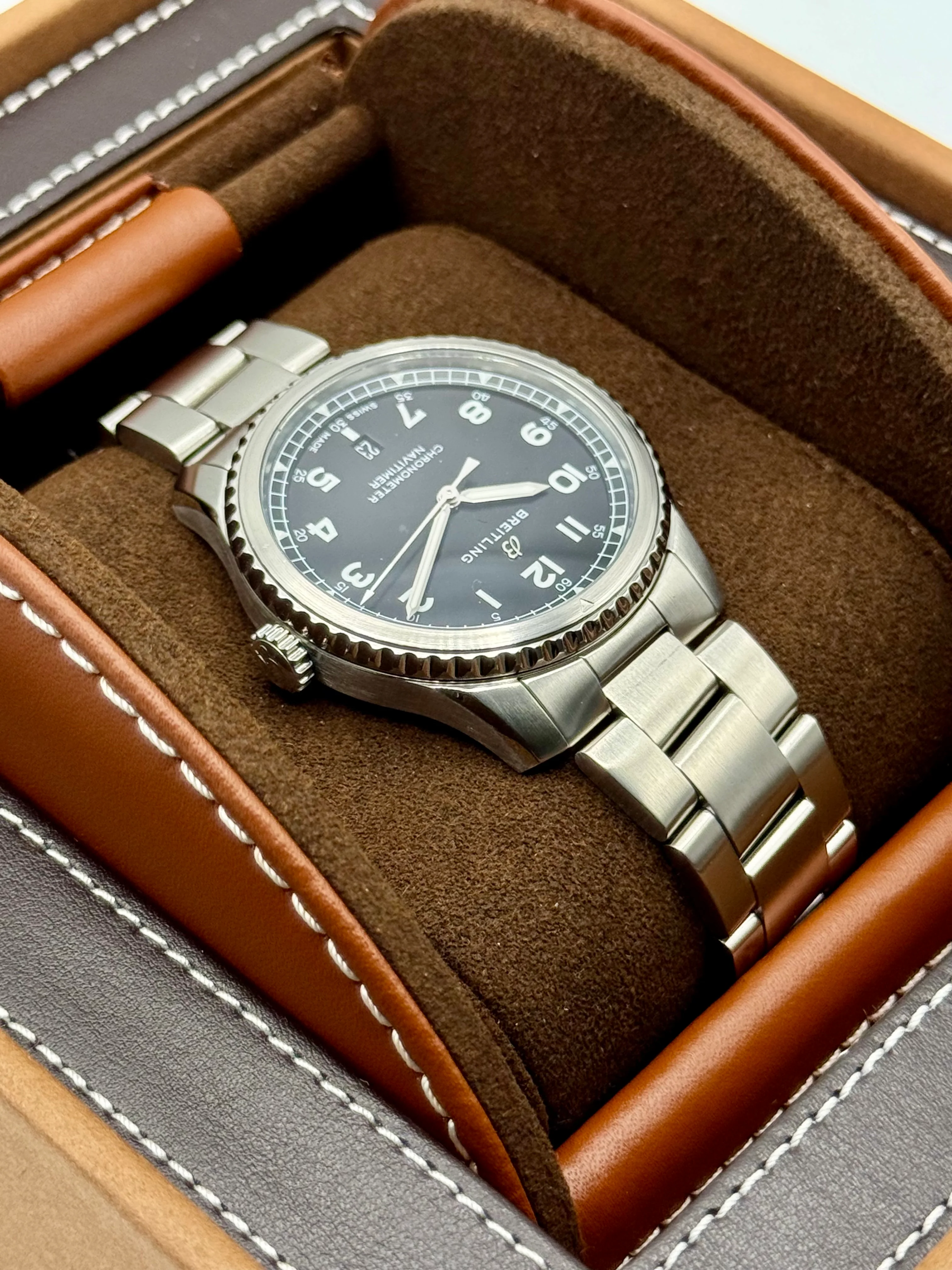 2019 Breitling Navitimer 8 Automatic 41mm A17314101B1A1 Black Dial - Image 8
