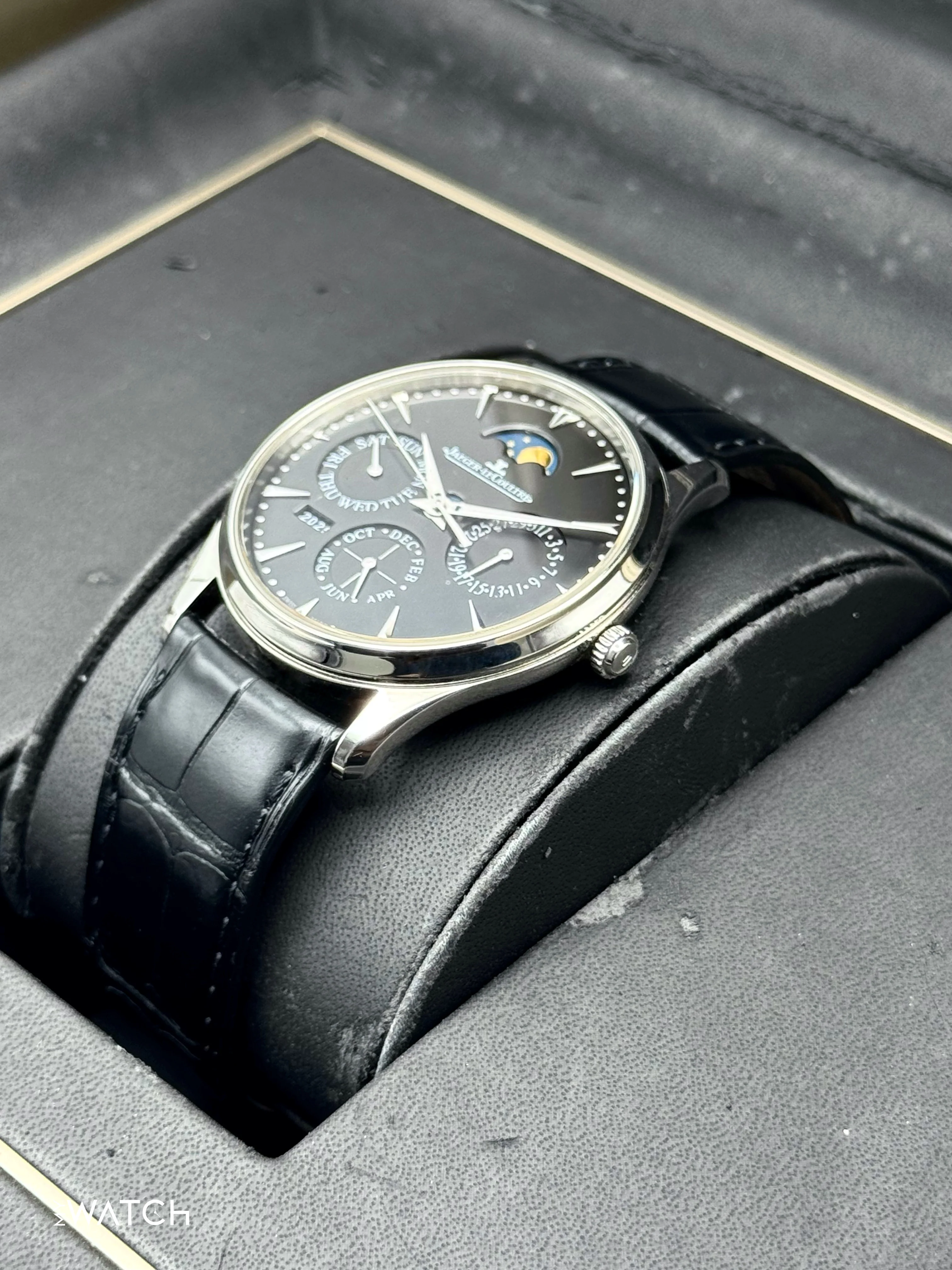 2019 Jaeger-LeCoultre Master Ultra Thin 39mm Q1308470 Black Dial - Image 5