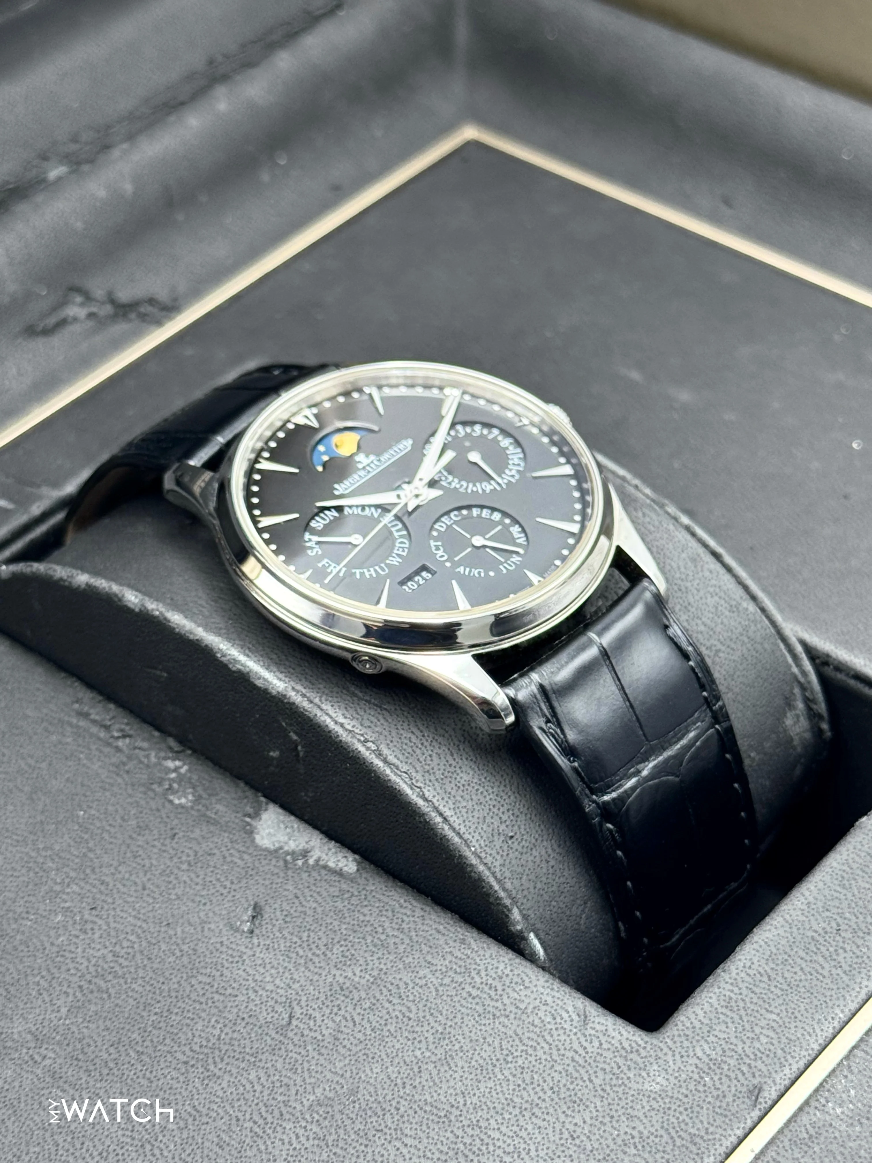 2019 Jaeger-LeCoultre Master Ultra Thin 39mm Q1308470 Black Dial - Image 6