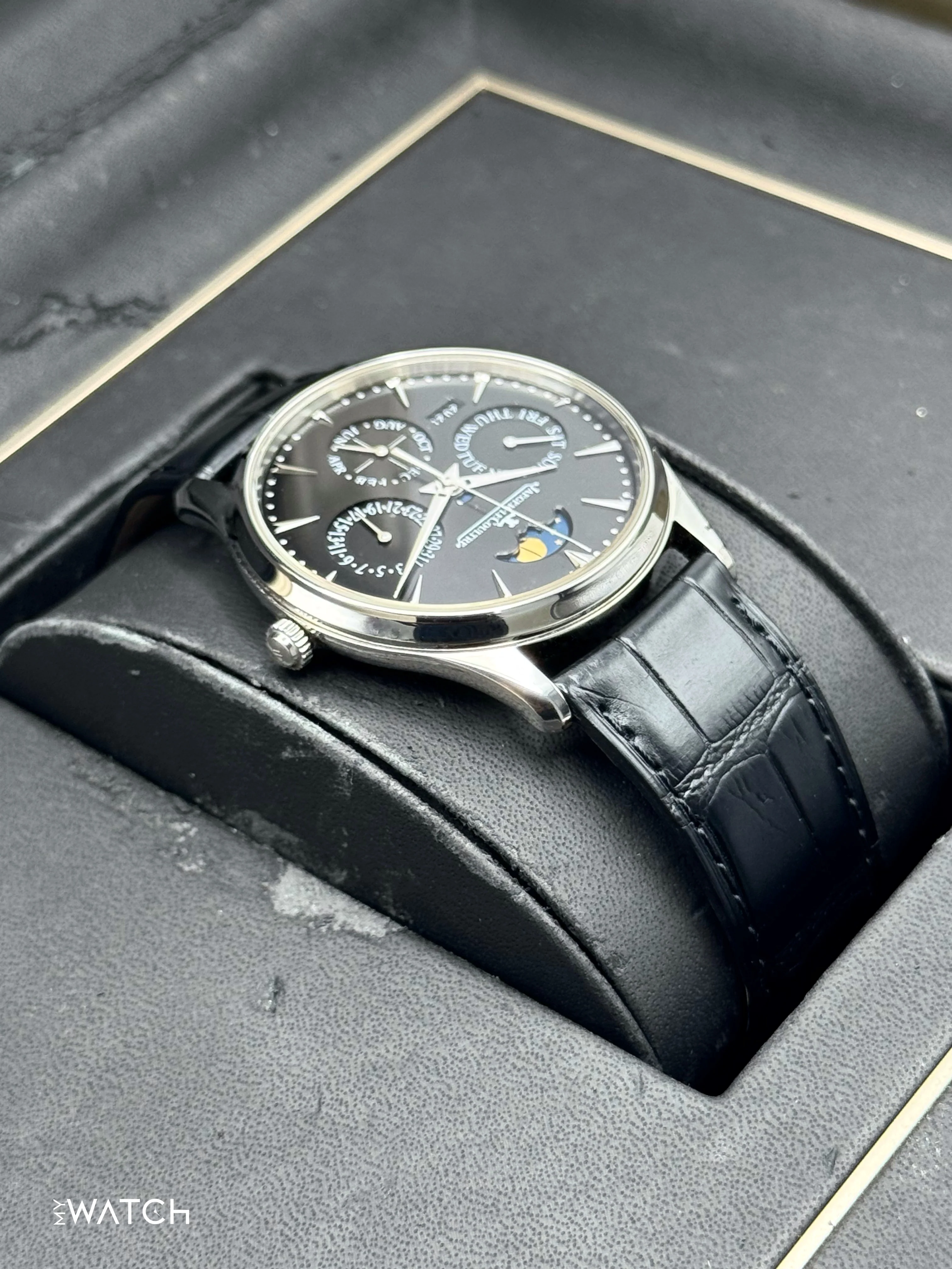 2019 Jaeger-LeCoultre Master Ultra Thin 39mm Q1308470 Black Dial - Image 8
