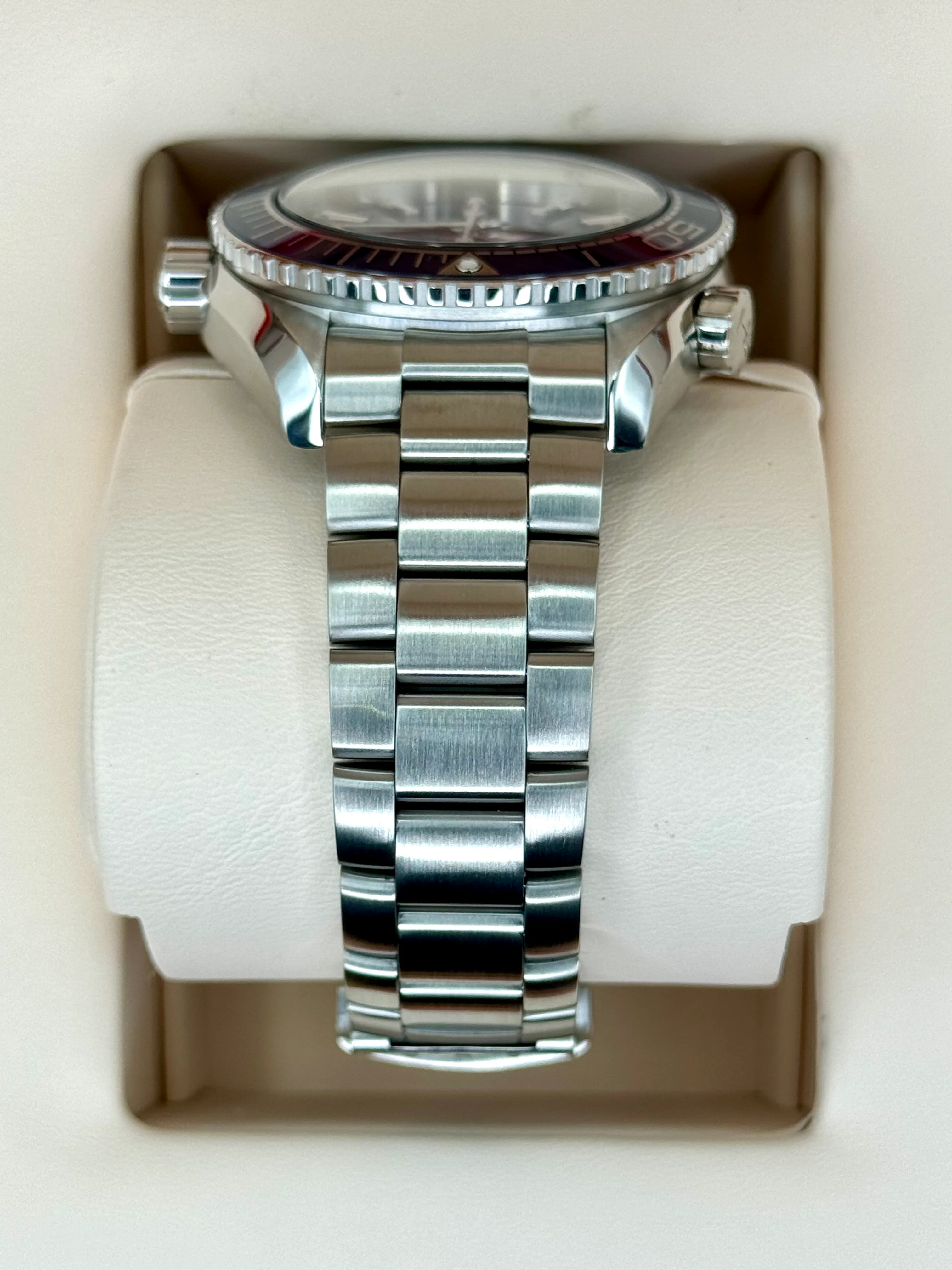 2019 Omega Seamaster Planet Ocean 43.5mm 215.30.44.21.03.001 Blue Dial - Image 4