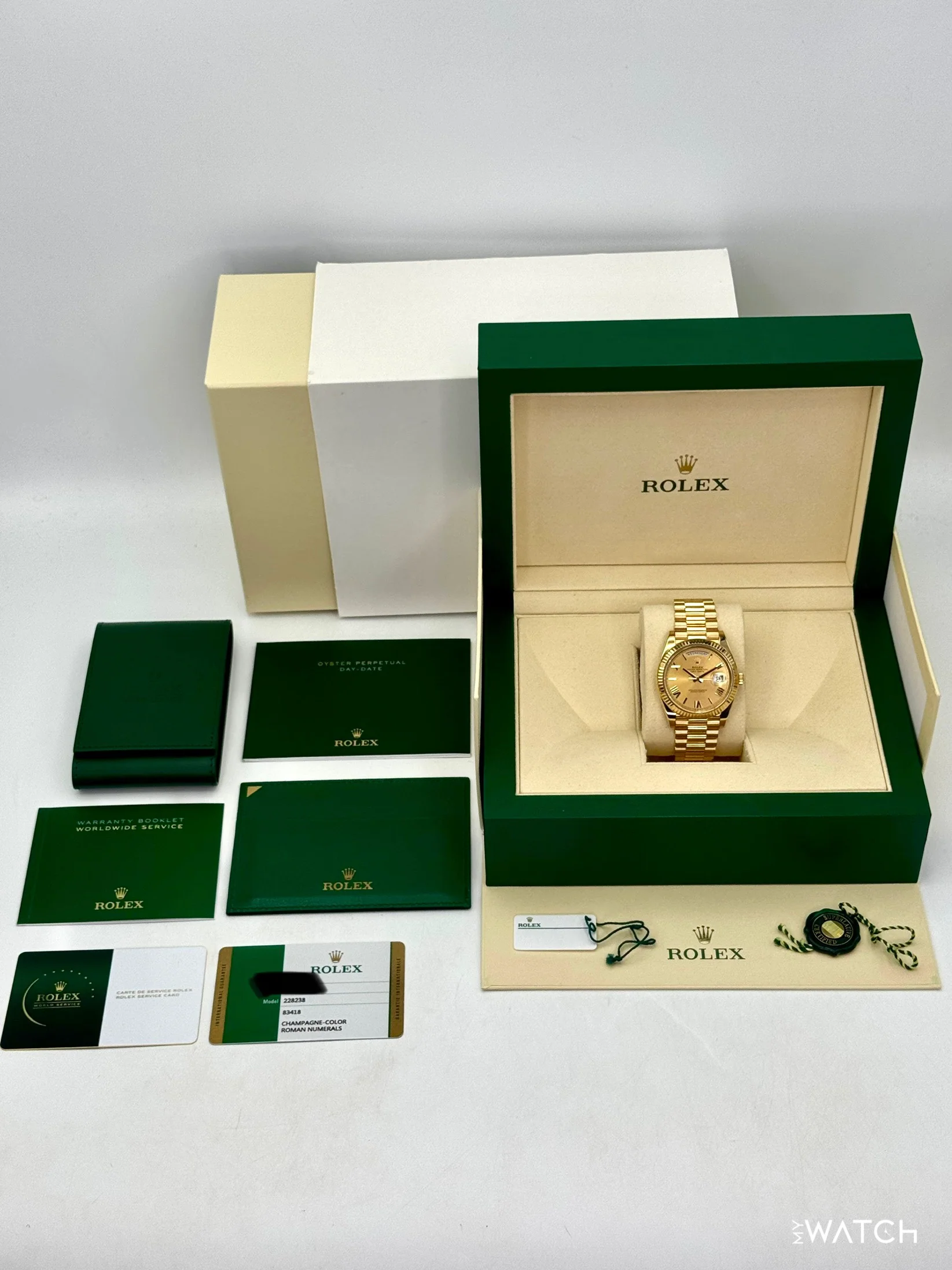 2019 Rolex Day-Date 40mm 228238 Presidential Champagne Dial - Image 13