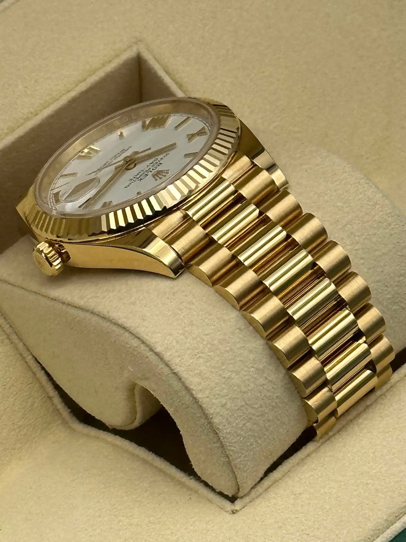2019 Rolex Day-Date 40mm 228238 Presidential White Dial - Image 6