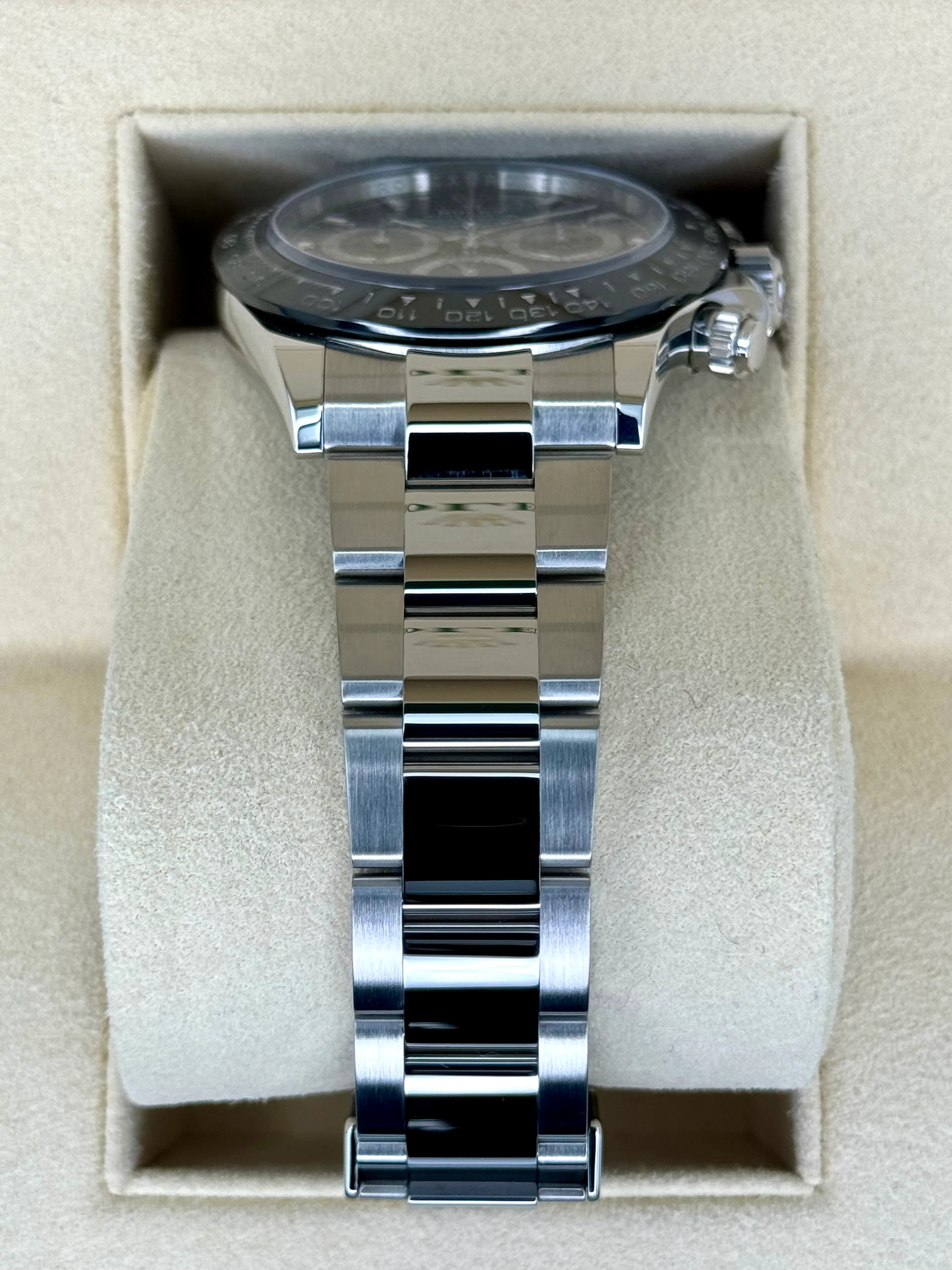 2019 Rolex Daytona 40mm 116500LN Stainless Steel Black Dial - Image 3
