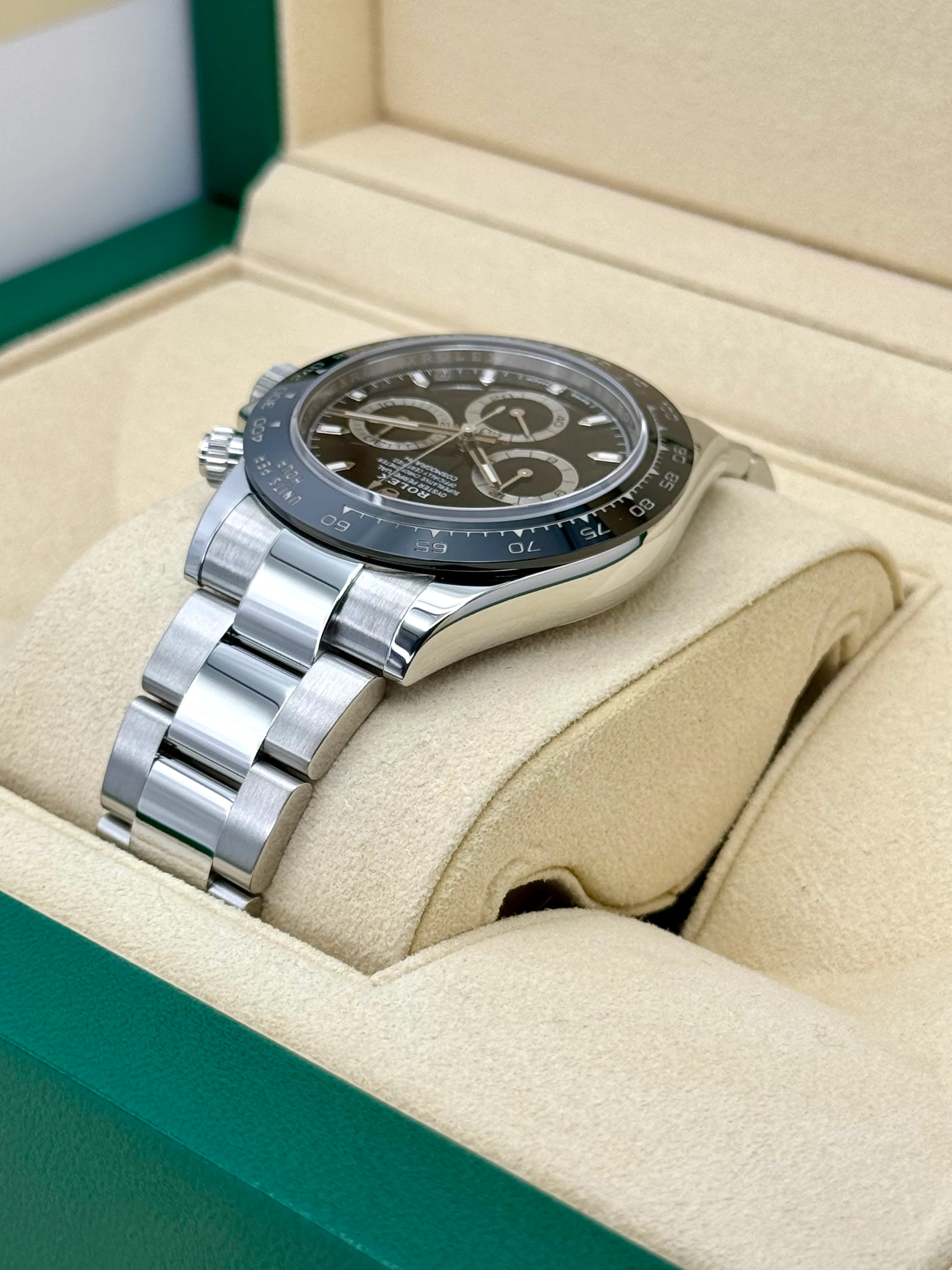 2019 Rolex Daytona 40mm 116500LN Stainless Steel Black Dial - Image 7