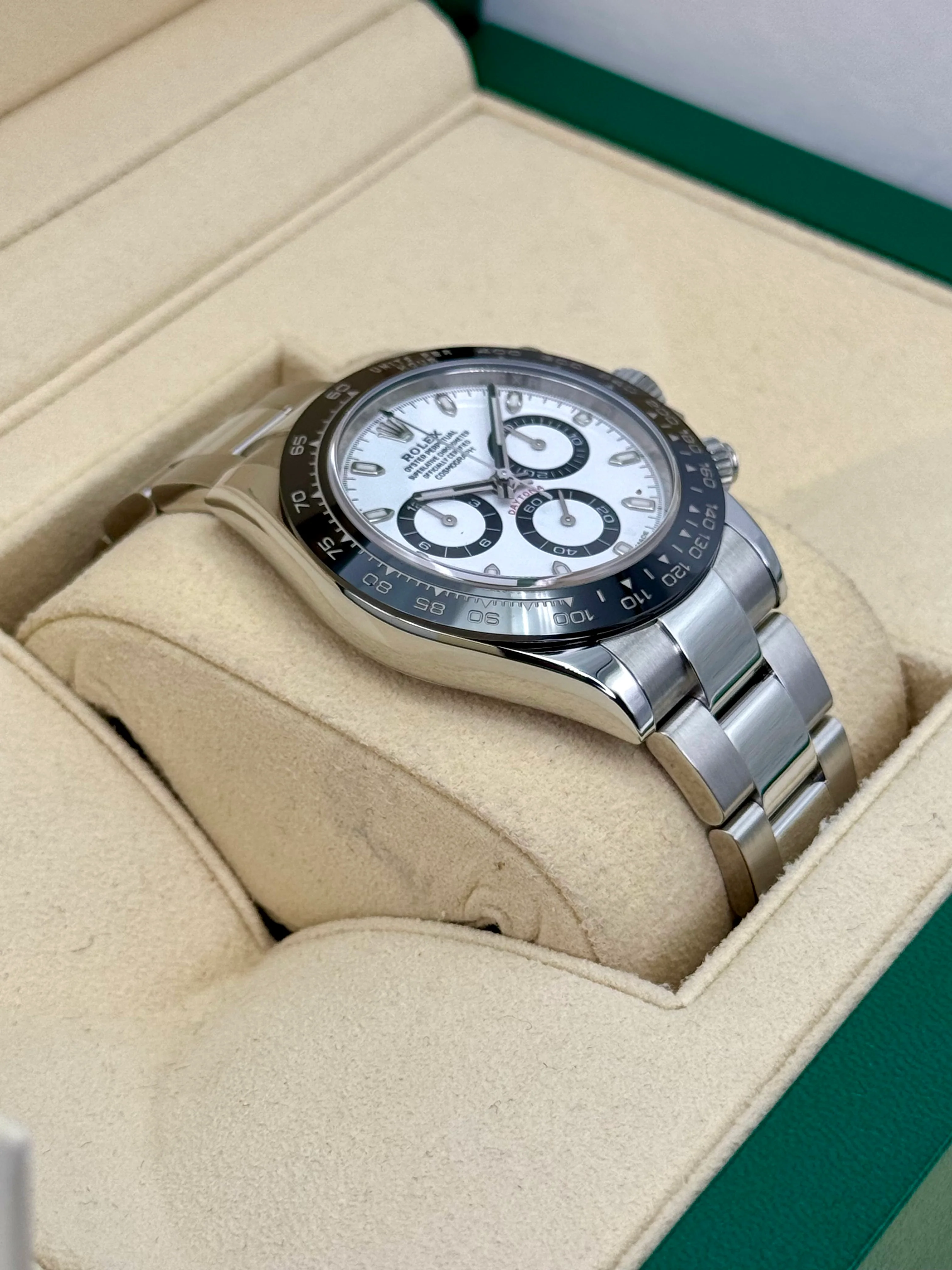 2019 Rolex Daytona 40mm 116500LN Stainless Steel Panda Dial - Image 6