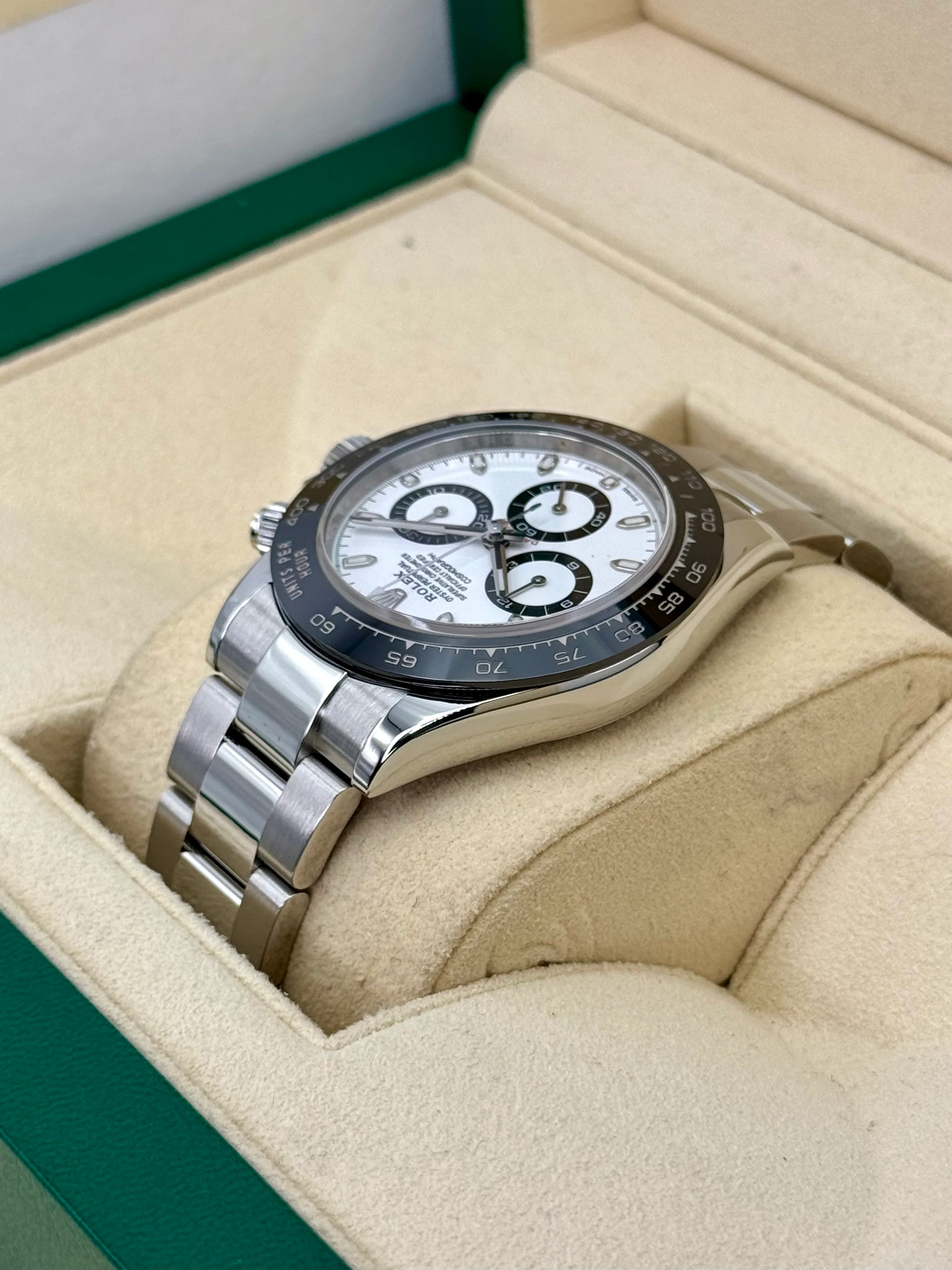 2019 Rolex Daytona 40mm 116500LN Stainless Steel Panda Dial - Image 7
