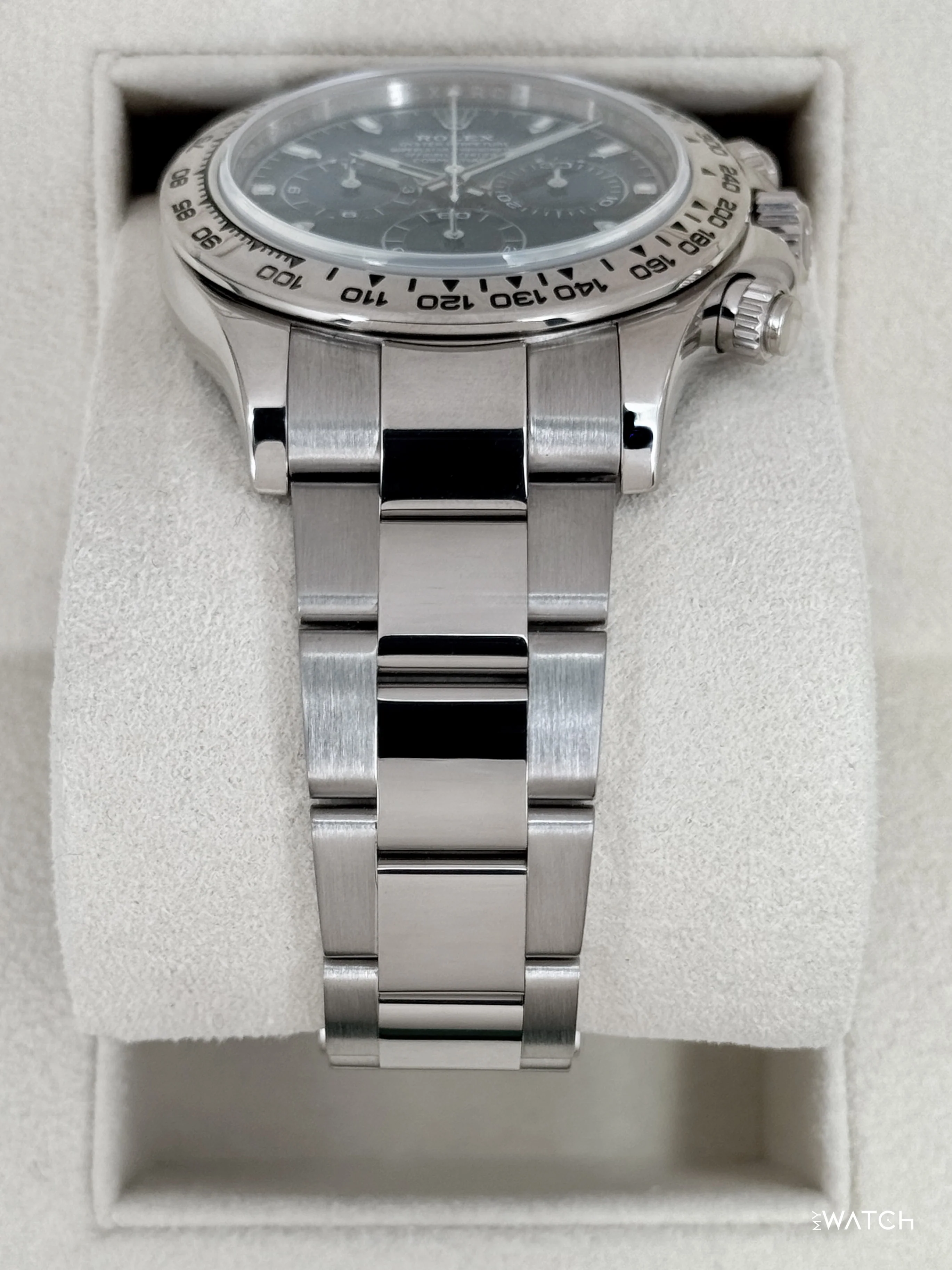 2019 Rolex Daytona 40mm 116509 White Gold Blue Dial - Image 3