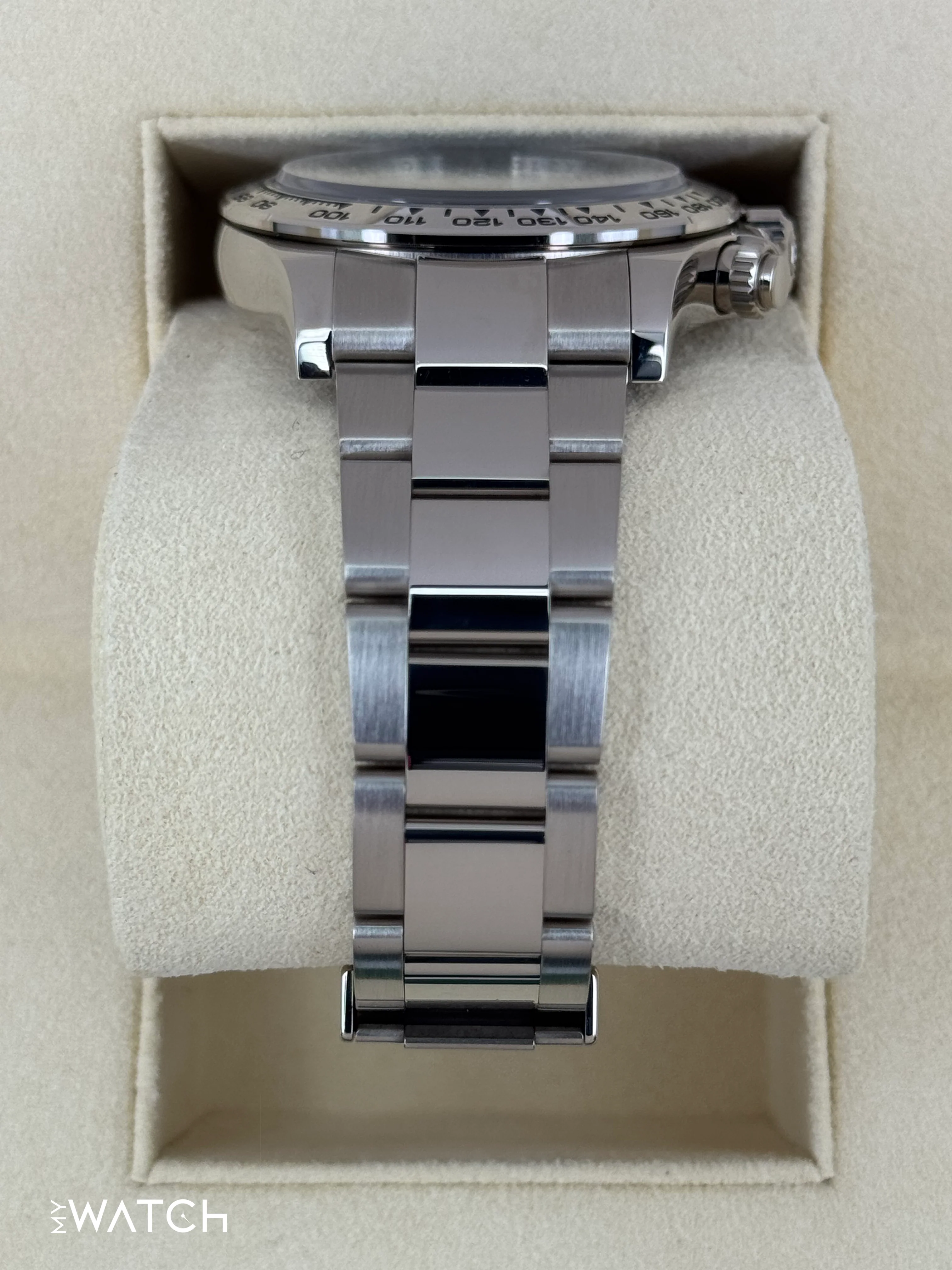 2019 Rolex Daytona 40mm 116509 White Gold Blue Dial - Image 3
