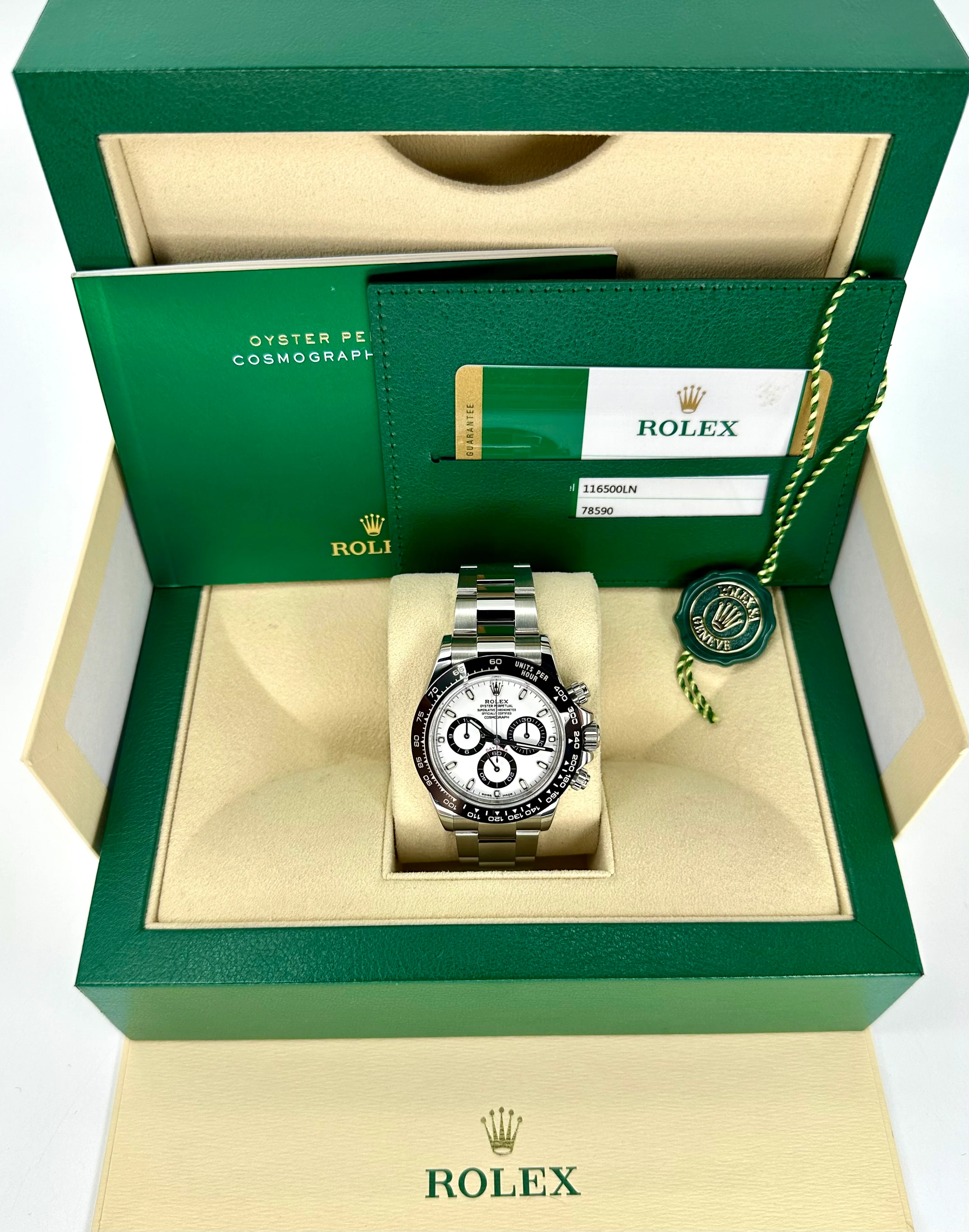 2019 Rolex Daytona 40mm 116500LN Stainless Steel Panda Dial - Image 11