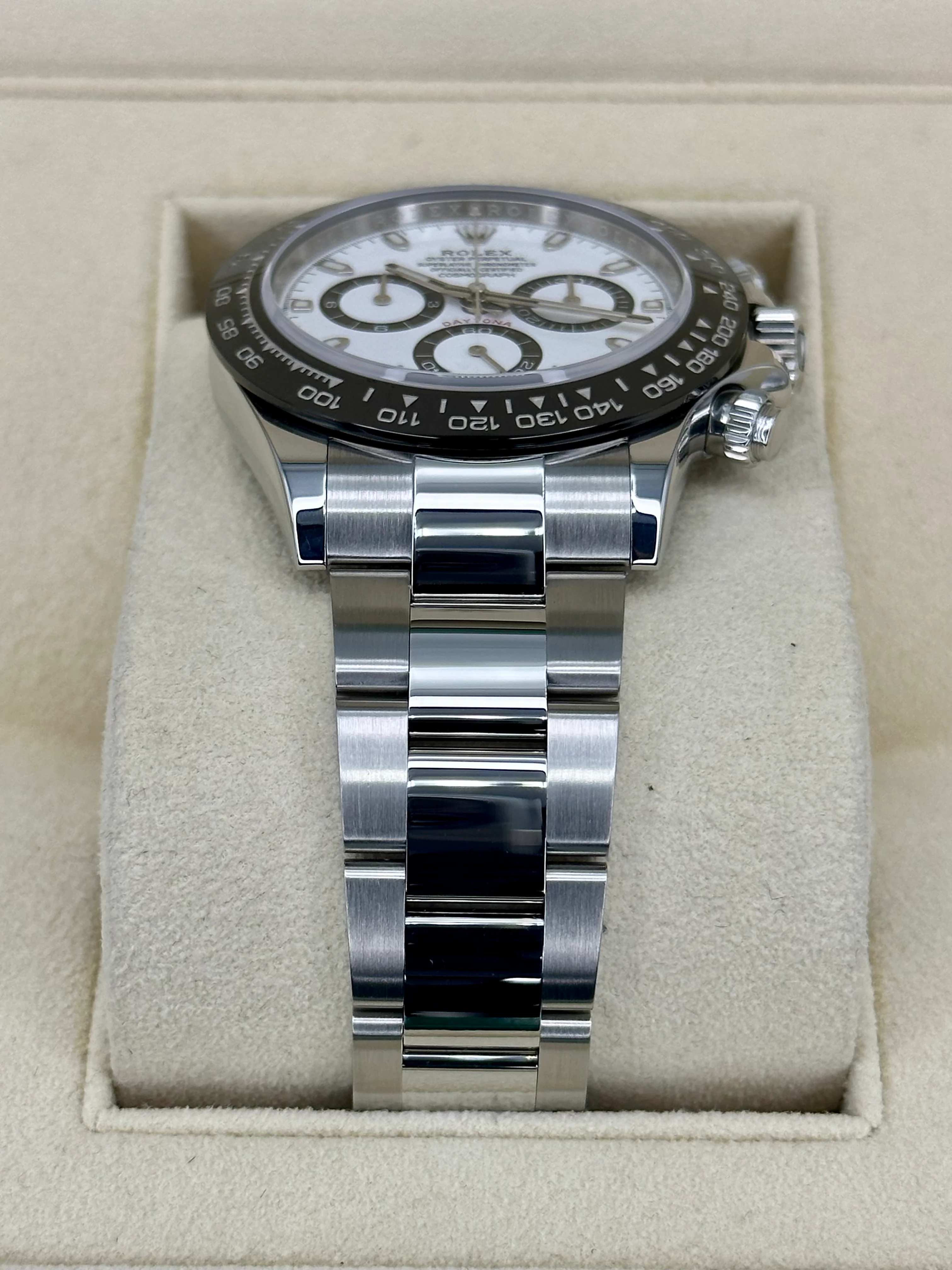 2019 Rolex Daytona 40mm 116500LN Stainless Steel Panda Dial - Image 3