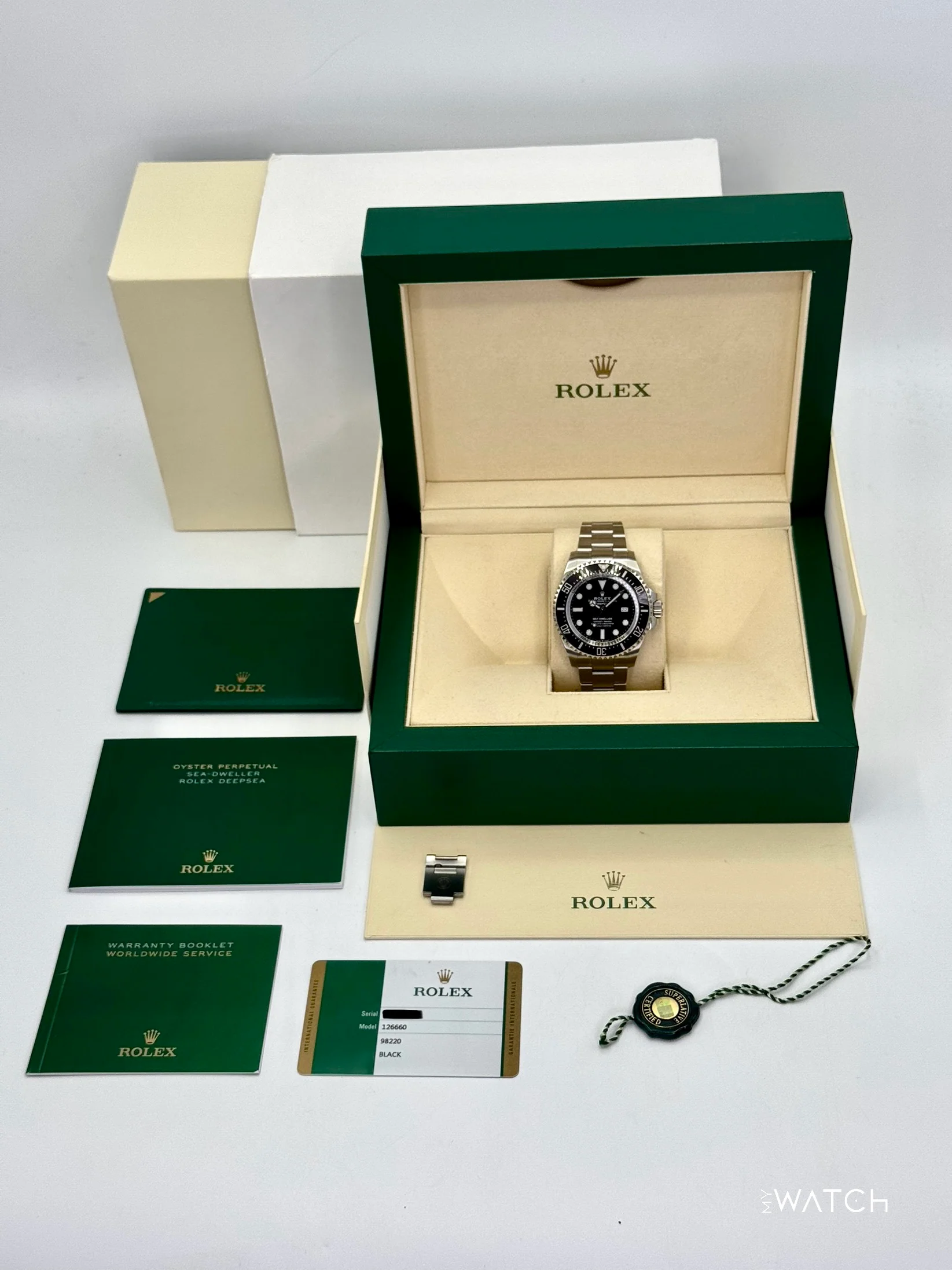 2019 Rolex Deepsea 44mm 126660 Stainless Steel Black Dial - Image 10