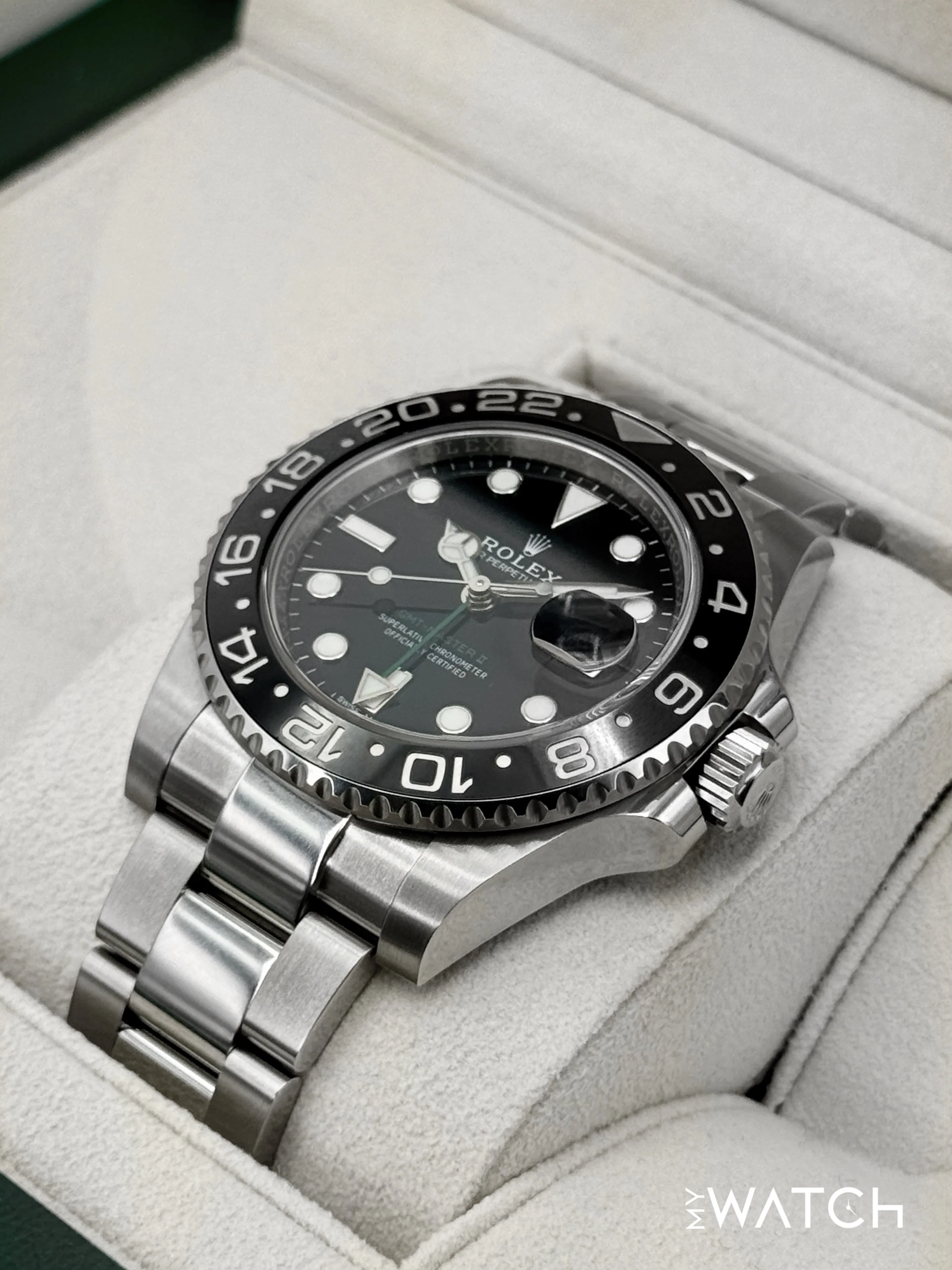 2019 Rolex GMT-Master II 40mm 116710LN Stainless Steel Black Dial - Image 5