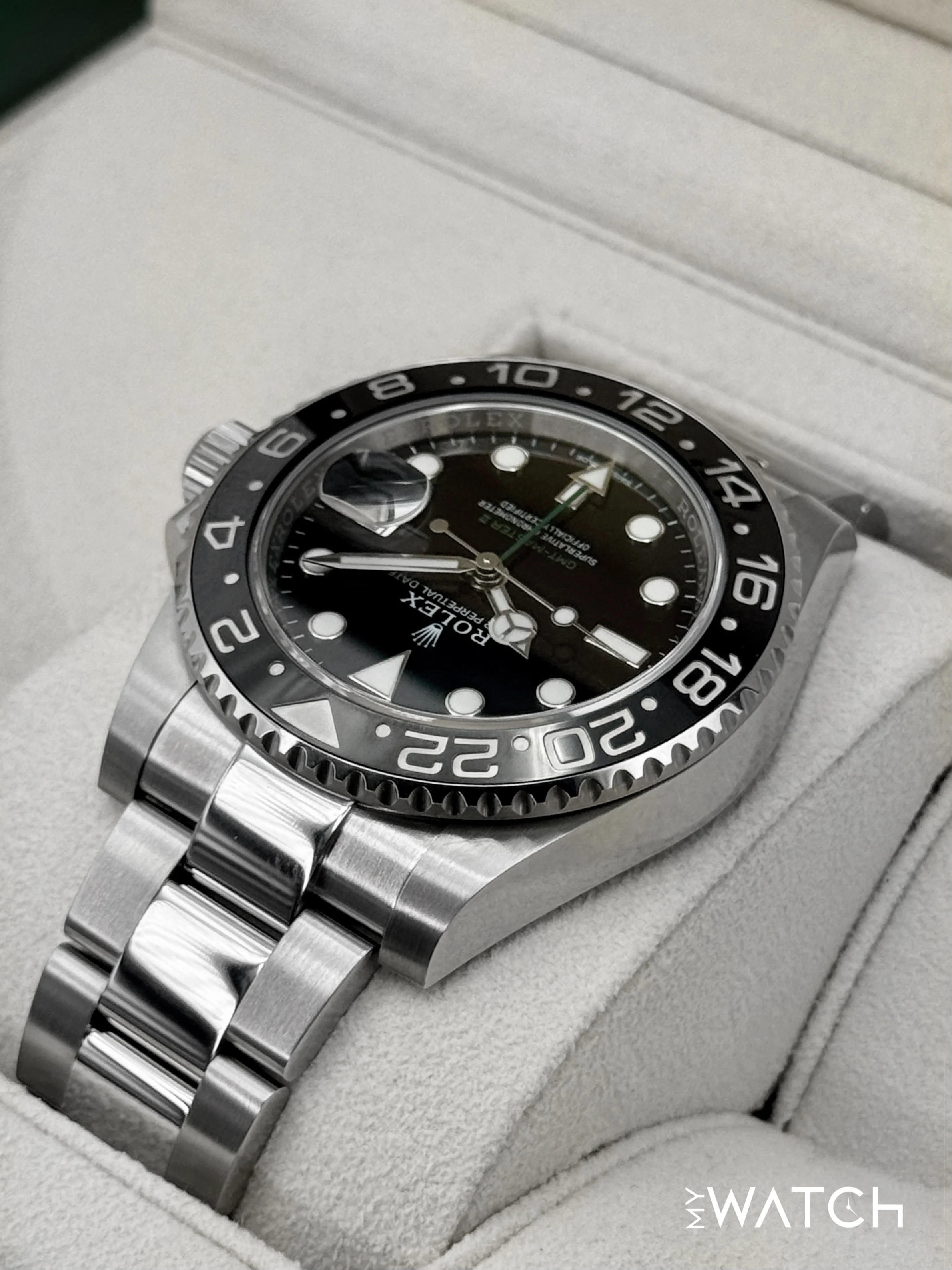 2019 Rolex GMT-Master II 40mm 116710LN Stainless Steel Black Dial - Image 7