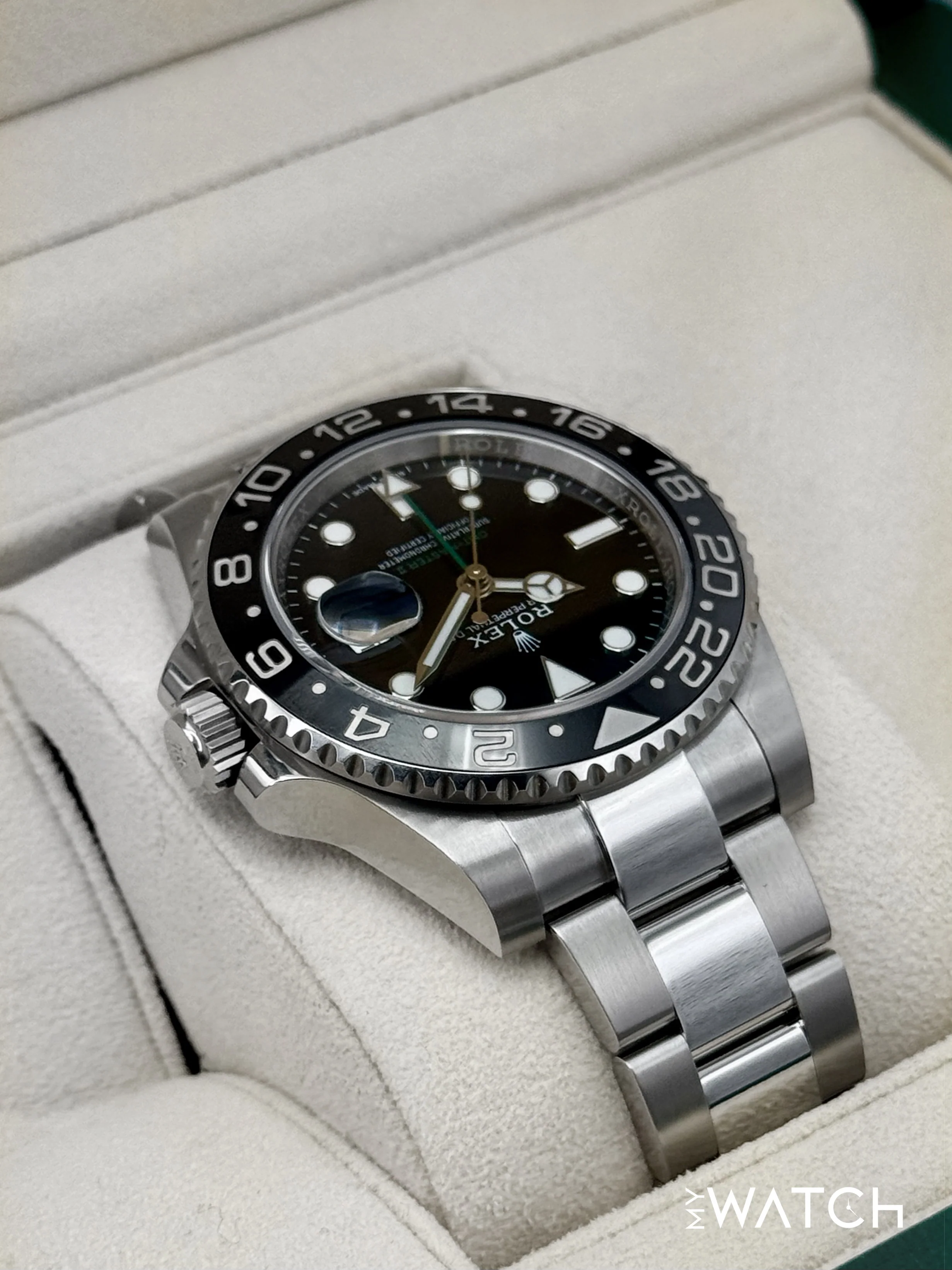 2019 Rolex GMT-Master II 40mm 116710LN Stainless Steel Black Dial - Image 8
