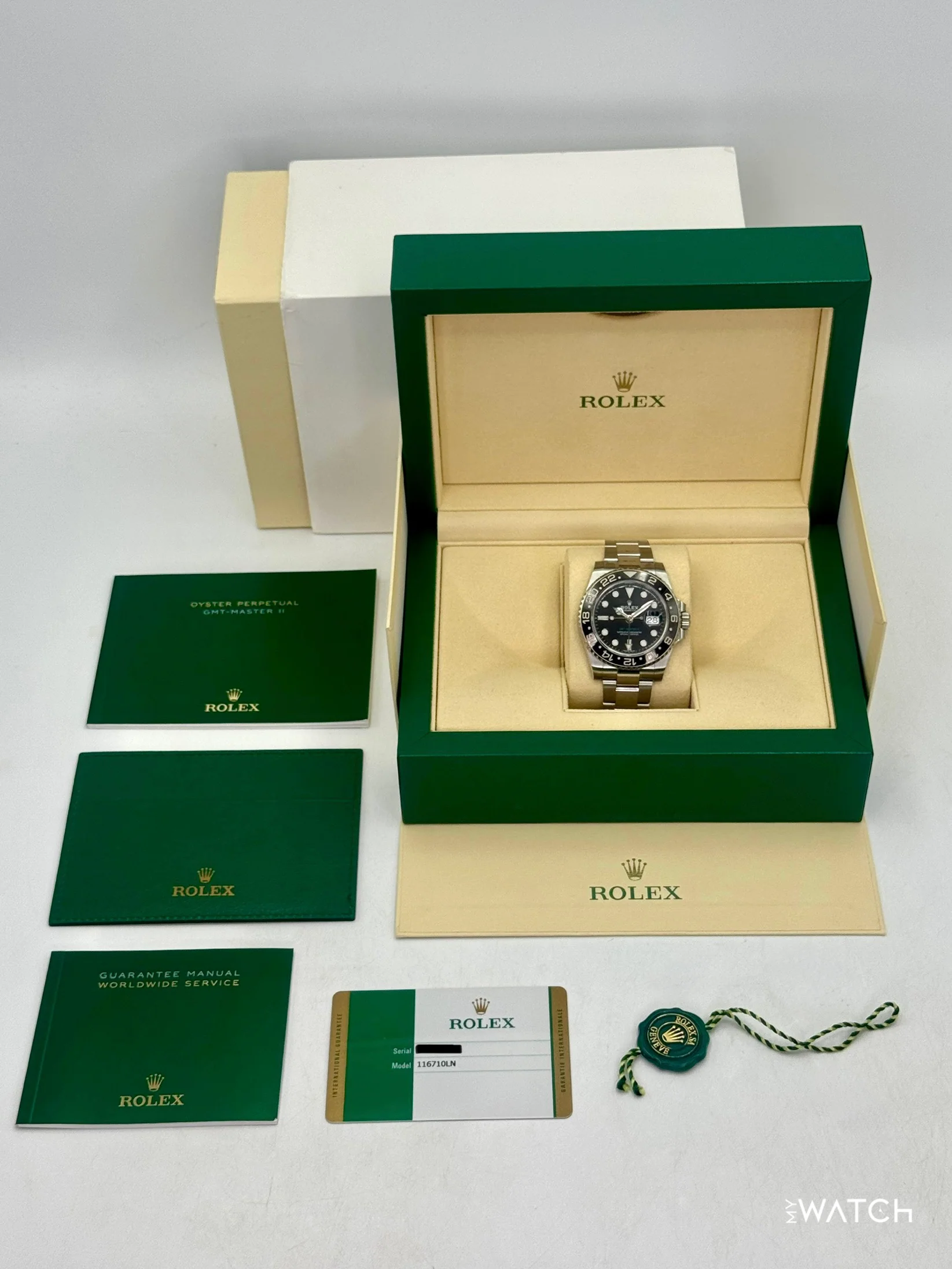 2019 Rolex GMT-Master II 40mm 116710LN Stainless Steel Black Dial - Image 10