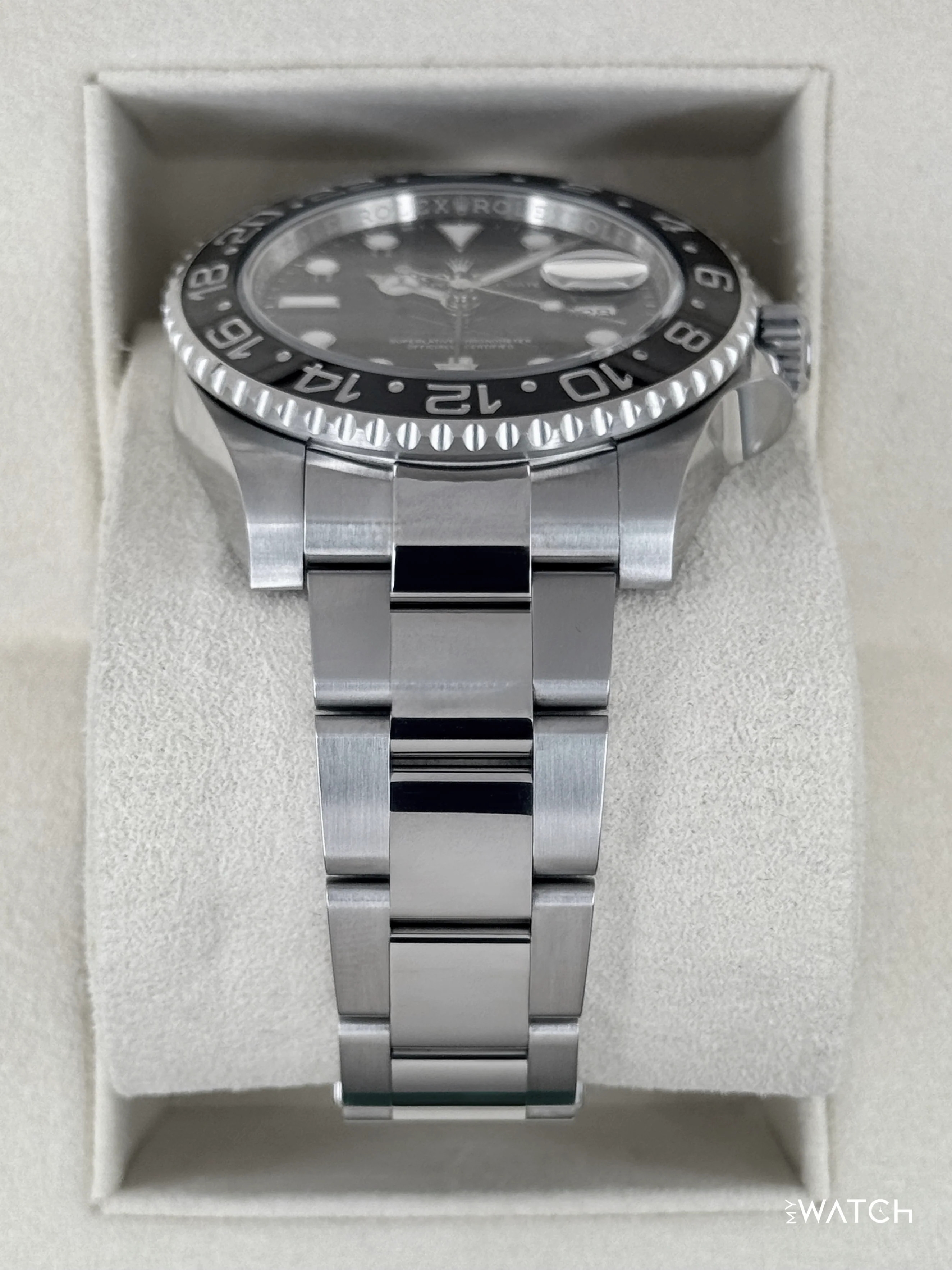 2019 Rolex GMT-Master II 40mm 116710LN Stainless Steel Black Dial - Image 3