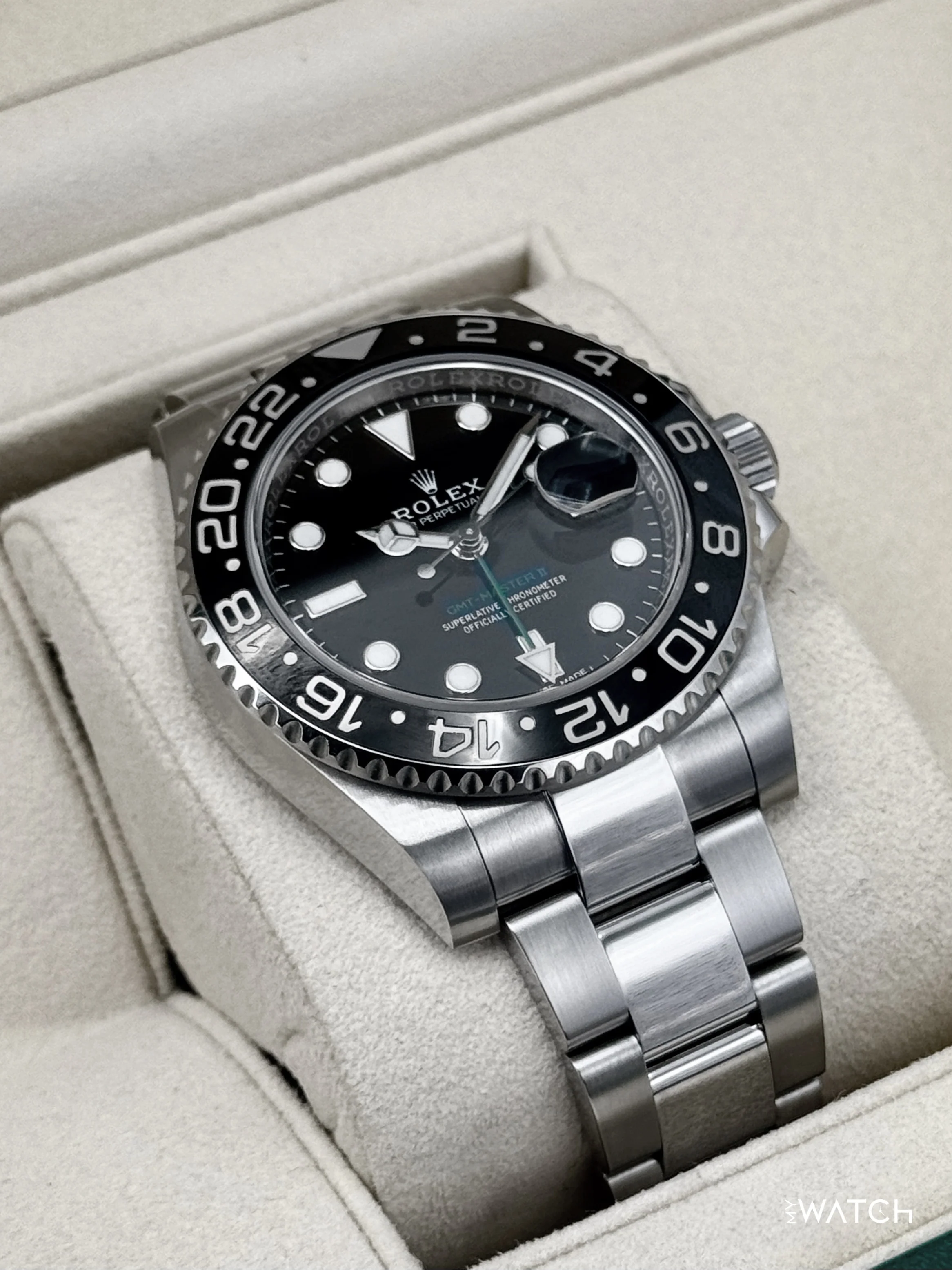 2019 Rolex GMT-Master II 40mm 116710LN Stainless Steel Black Dial - Image 6