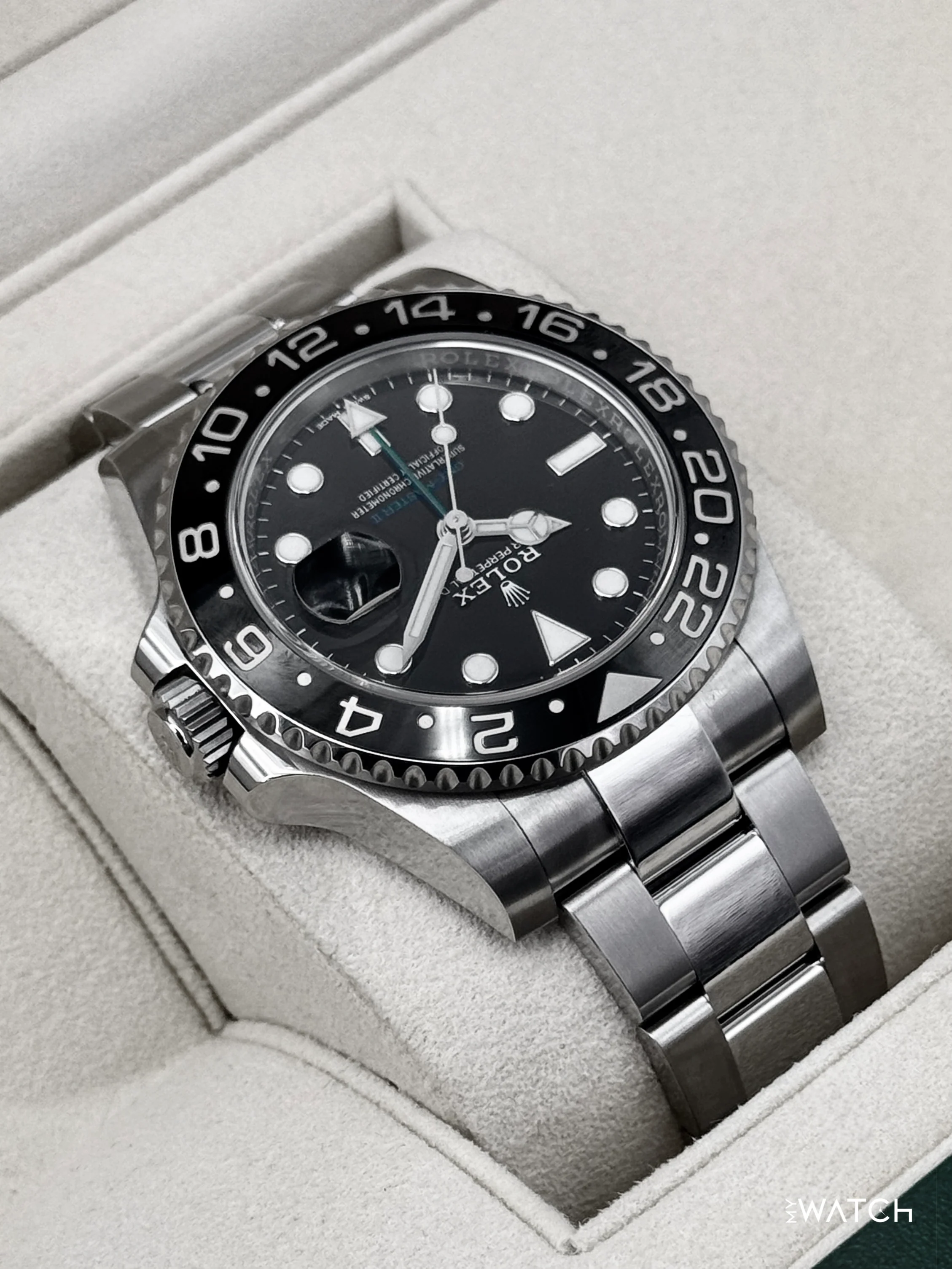 2019 Rolex GMT-Master II 40mm 116710LN Stainless Steel Black Dial - Image 8