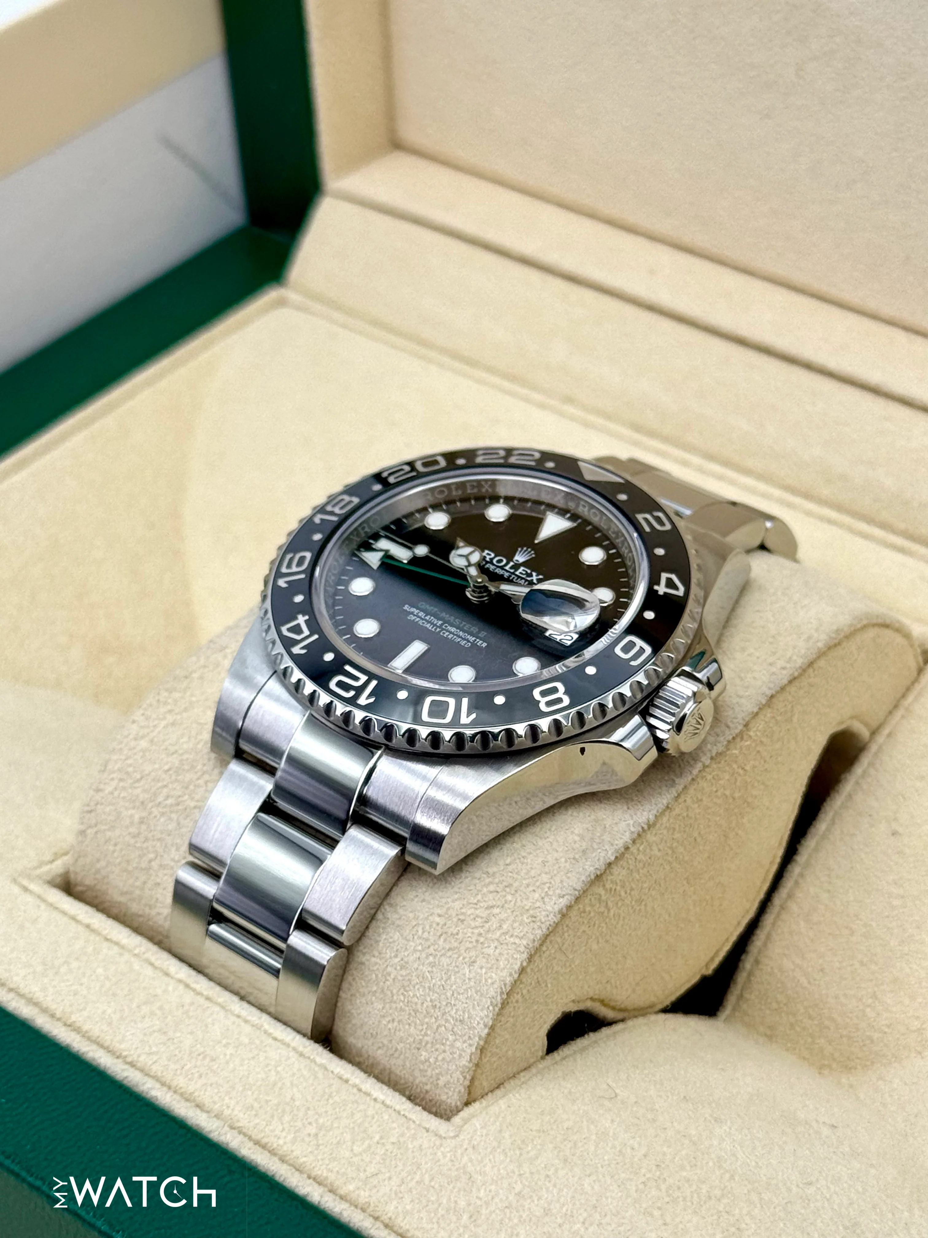 2019 Rolex GMT-Master II 40mm 116710LN Stainless Steel Black Dial - Image 5