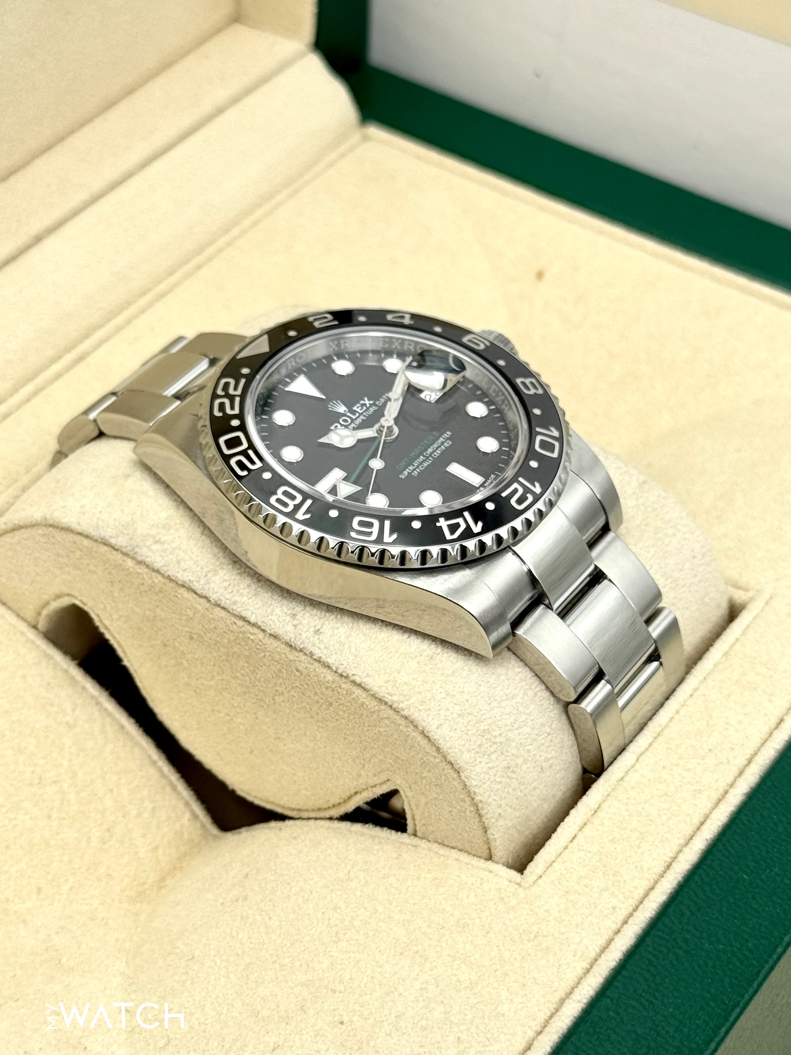 2019 Rolex GMT-Master II 40mm 116710LN Stainless Steel Black Dial - Image 6