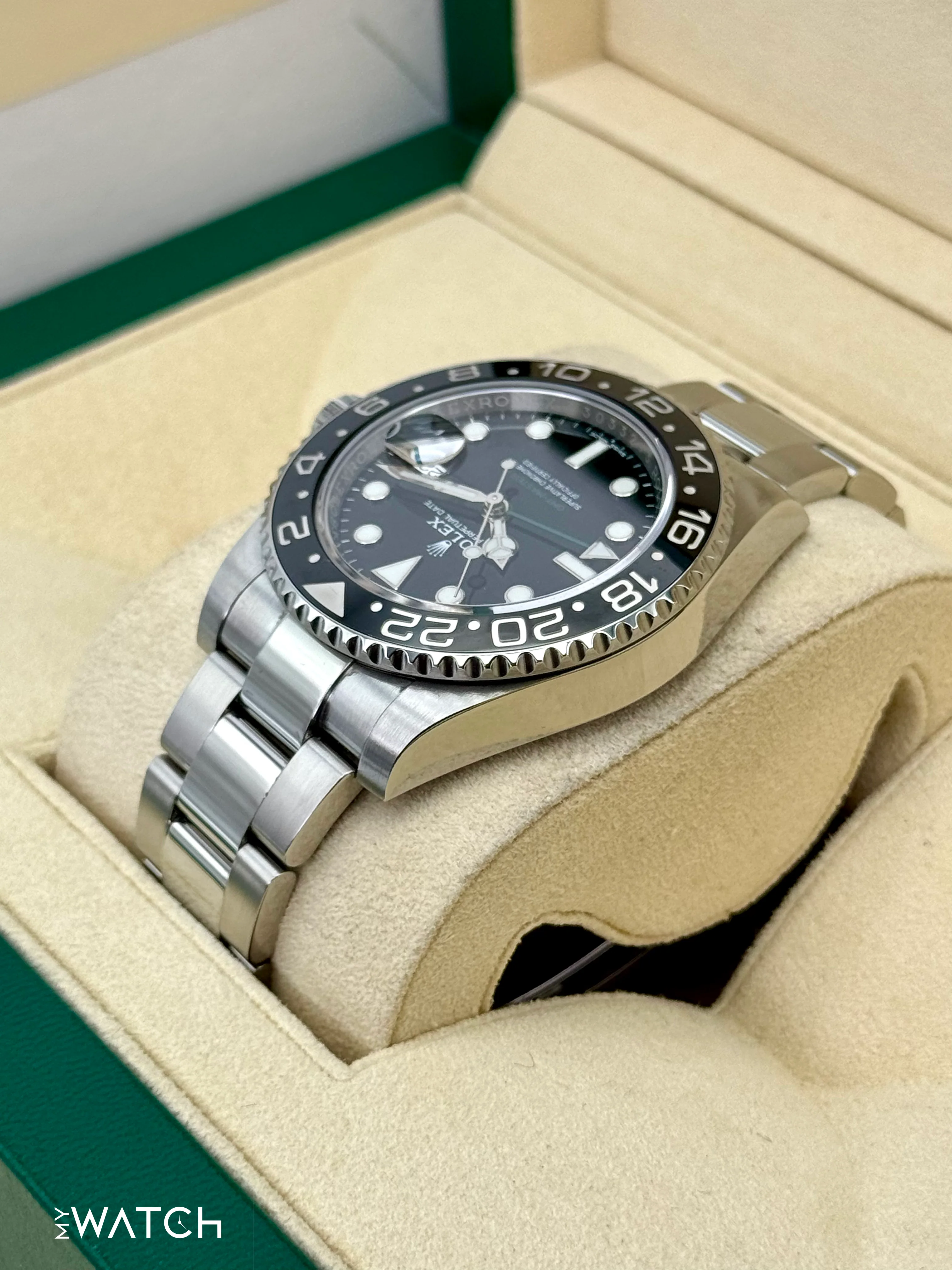 2019 Rolex GMT-Master II 40mm 116710LN Stainless Steel Black Dial - Image 7