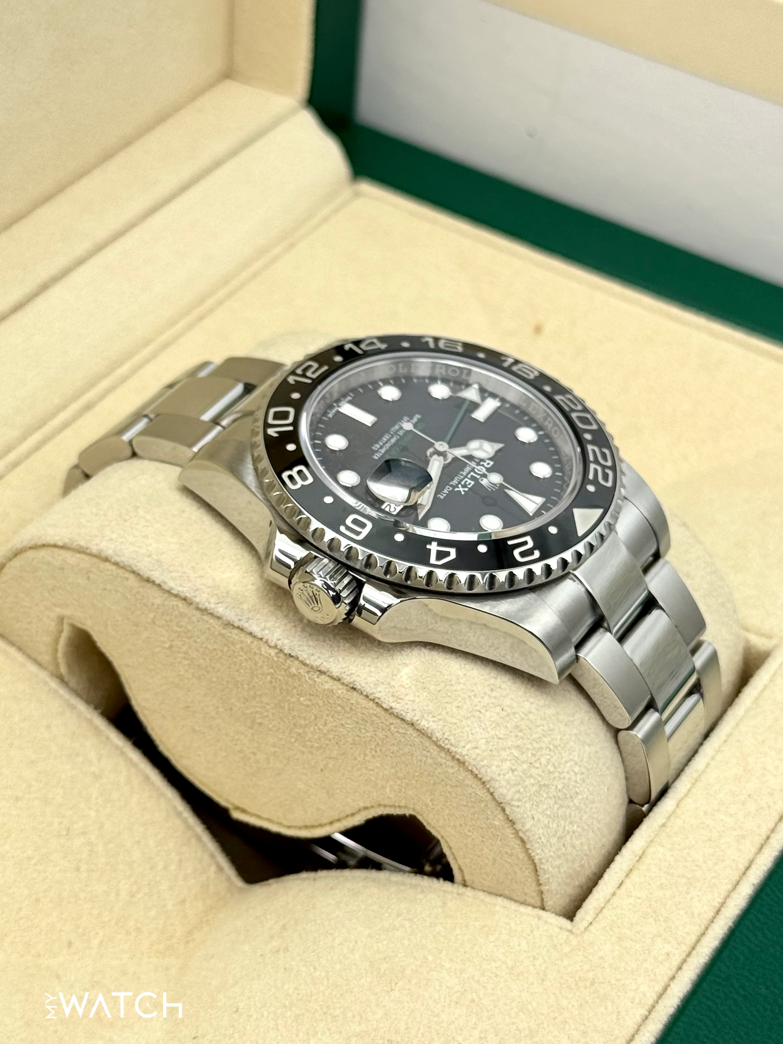2019 Rolex GMT-Master II 40mm 116710LN Stainless Steel Black Dial - Image 8