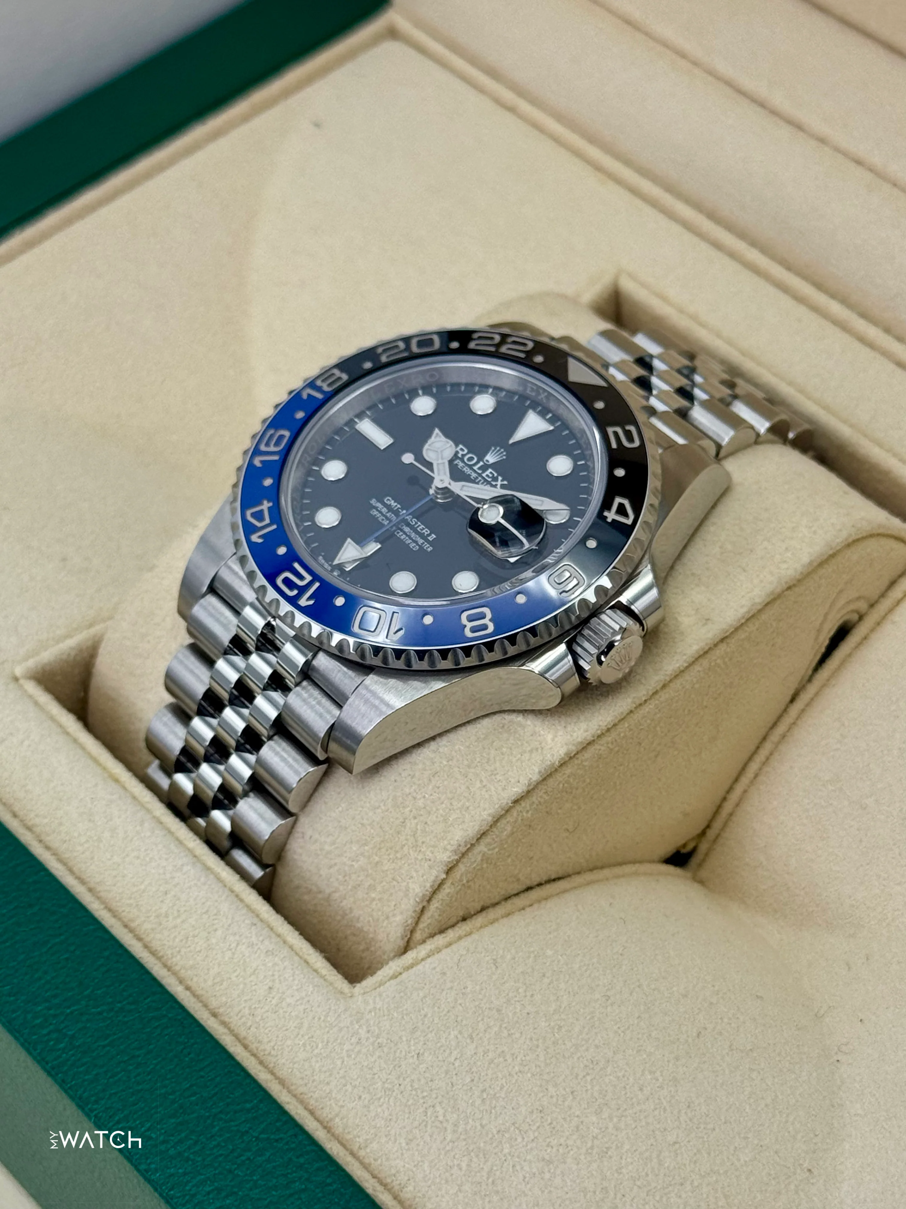 2019 Rolex GMT-Master II "Batgirl" 40mm 126710BLNR Jubilee - Image 5