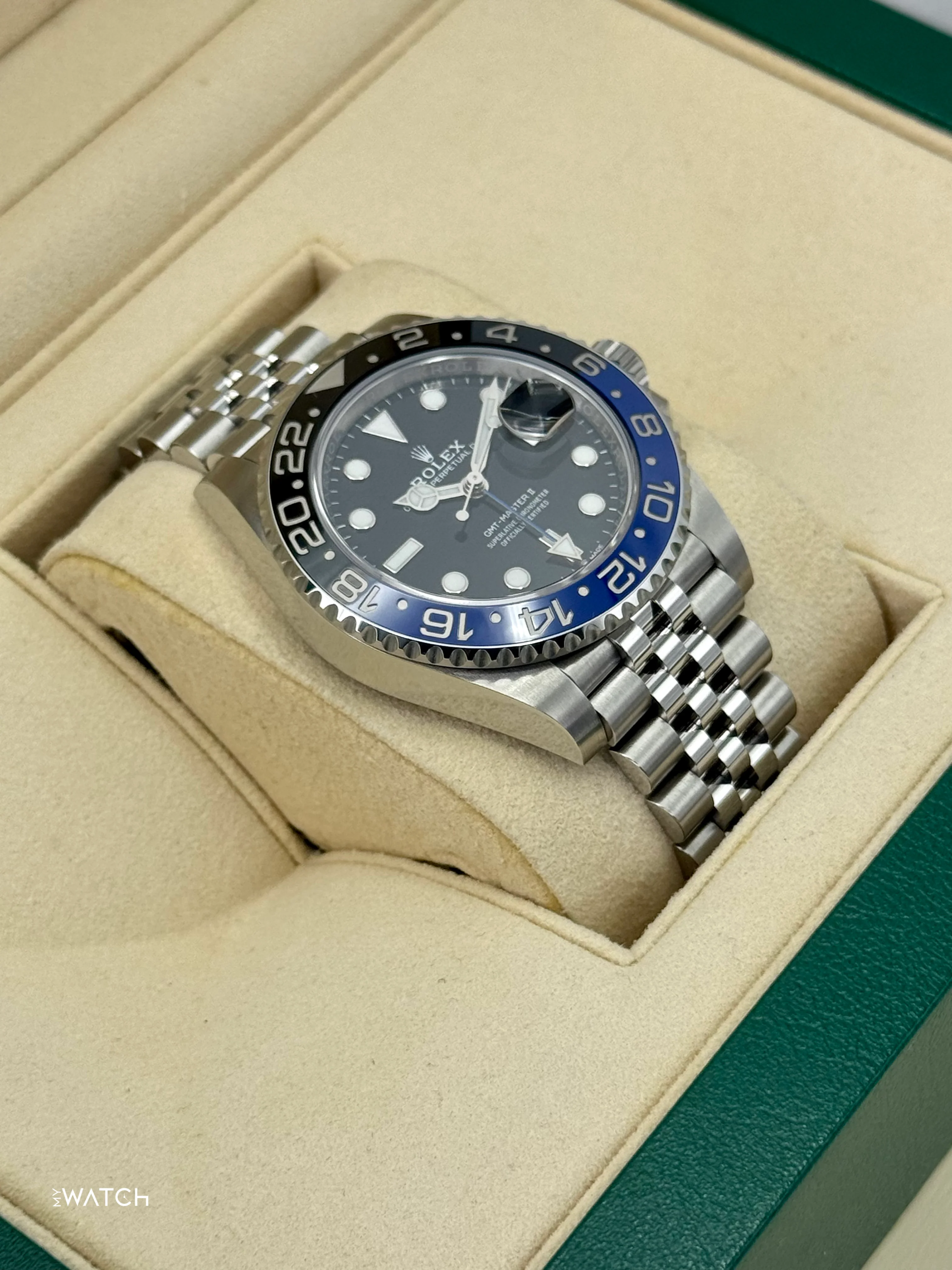 2019 Rolex GMT-Master II "Batgirl" 40mm 126710BLNR Jubilee - Image 6