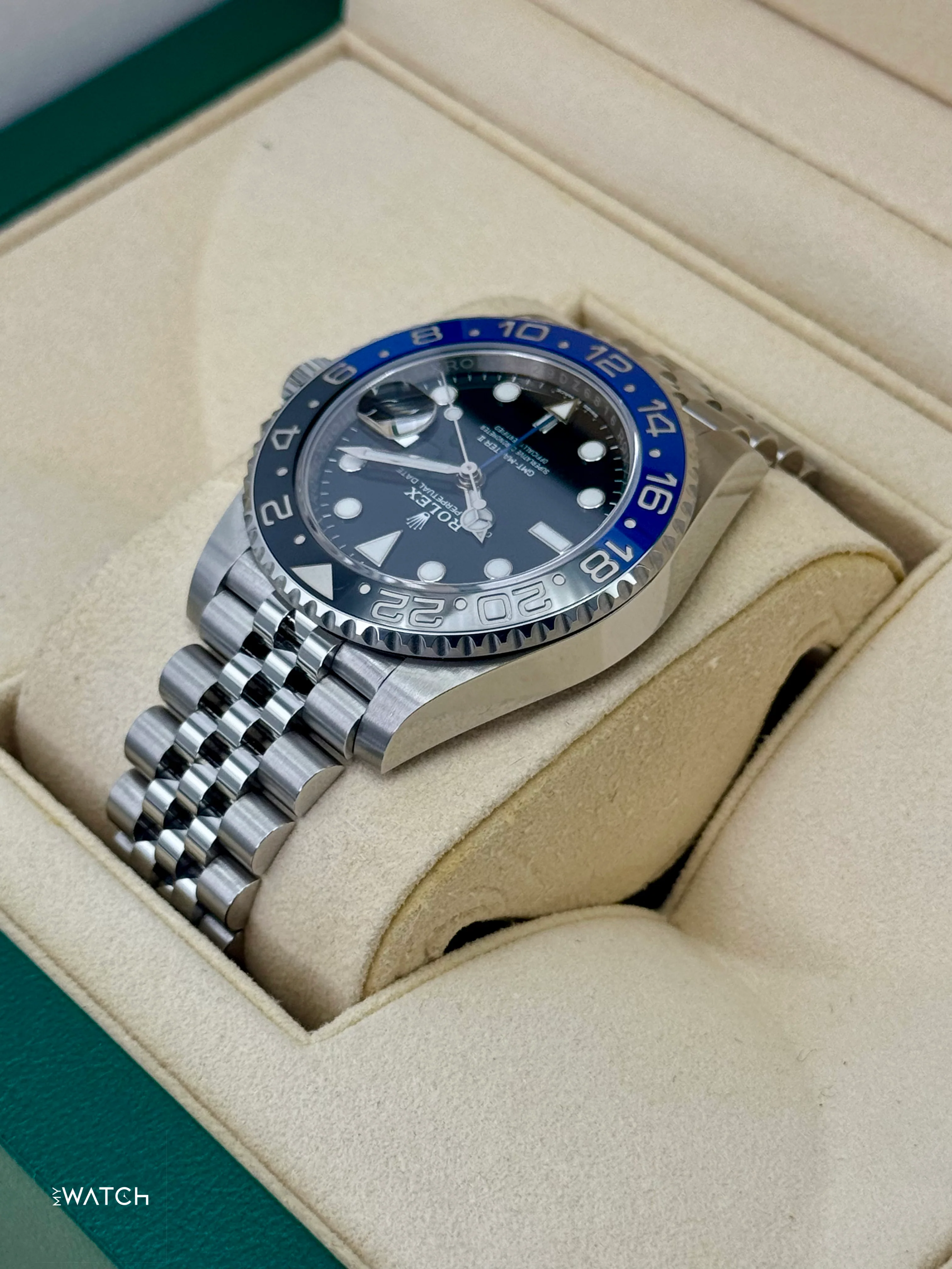 2019 Rolex GMT-Master II "Batgirl" 40mm 126710BLNR Jubilee - Image 7
