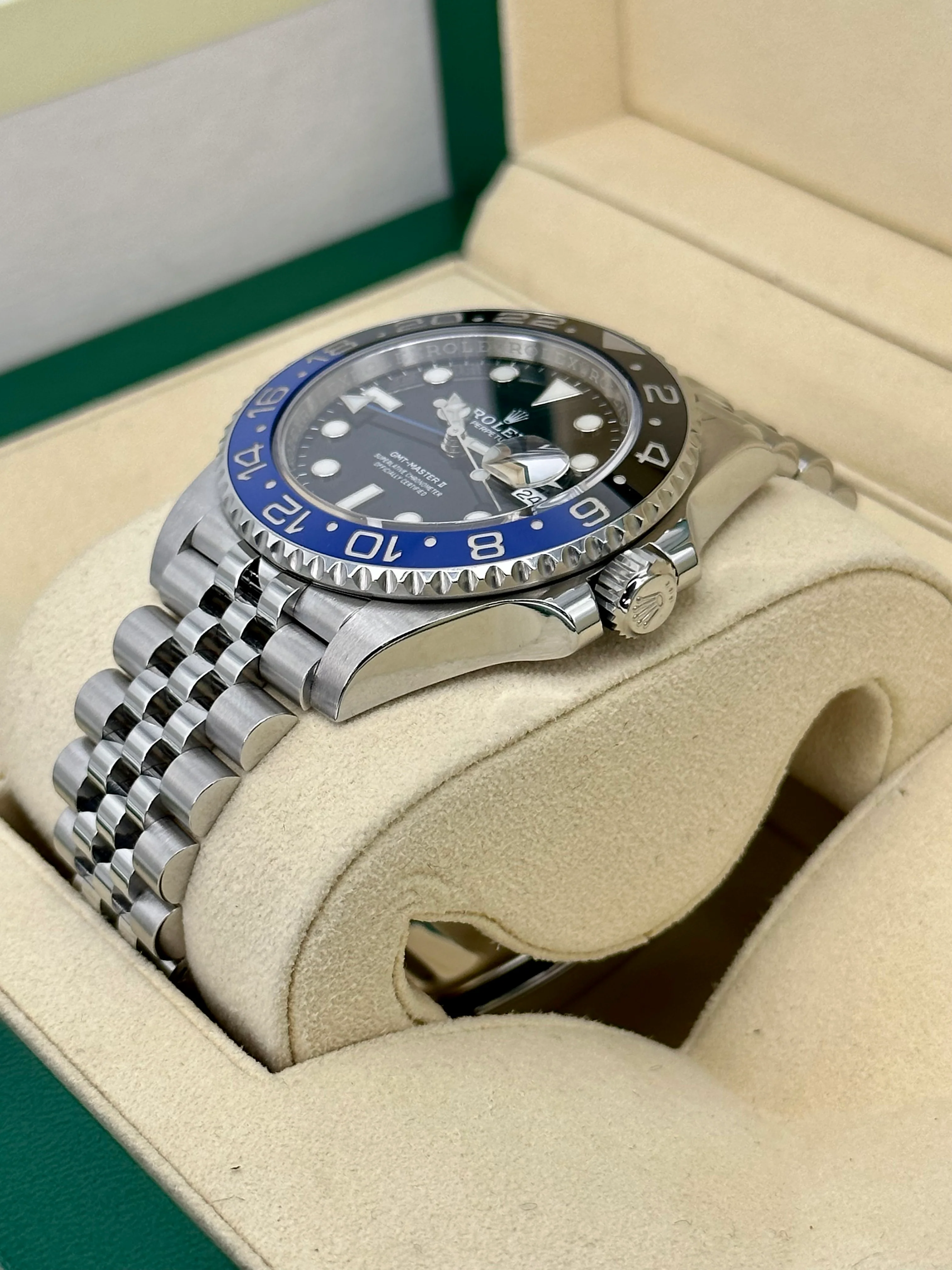 2019 Rolex GMT-Master II “Batgirl” 40mm 126710BLNR Jubilee Black Dial - Image 5