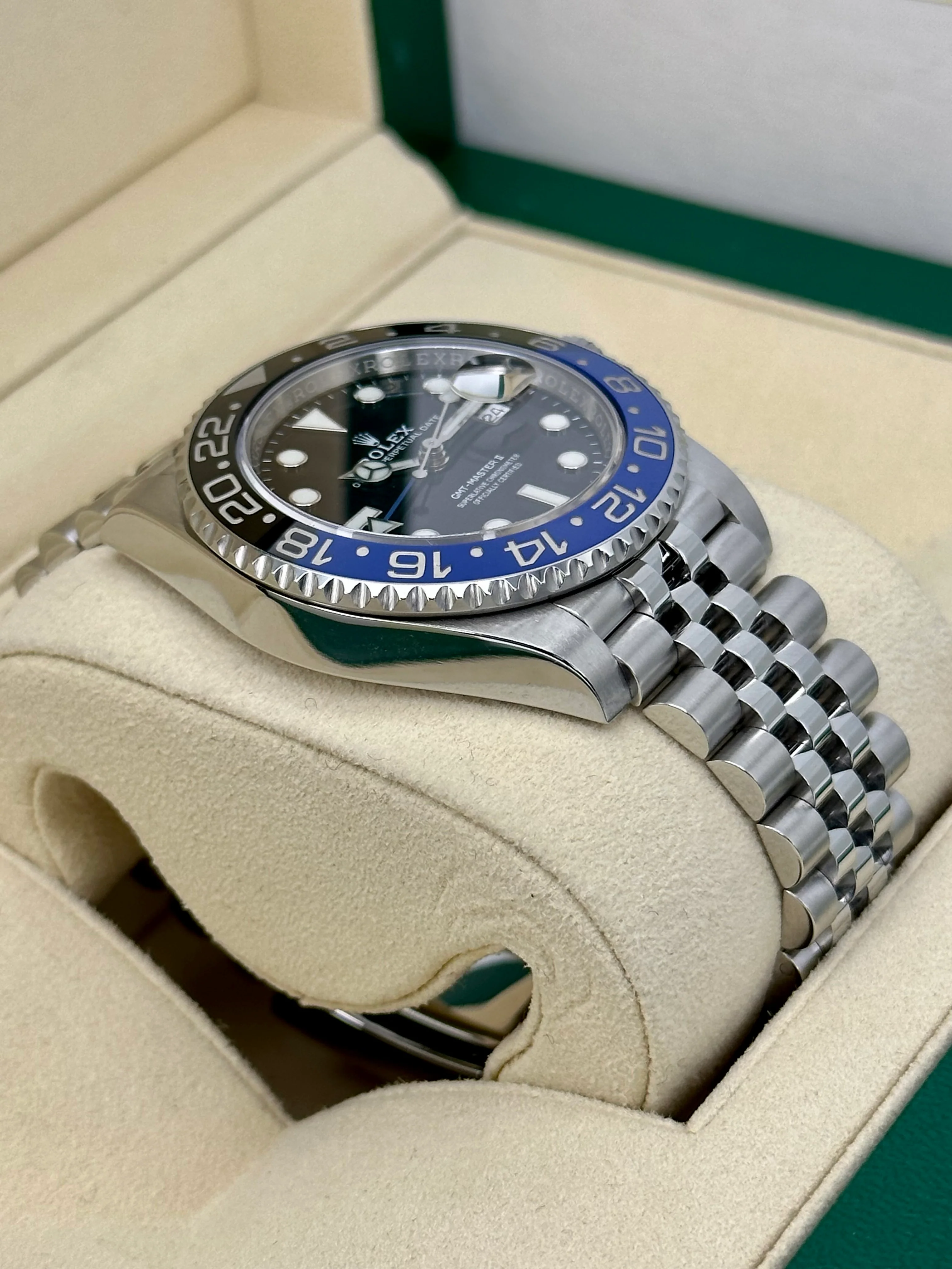 2019 Rolex GMT-Master II “Batgirl” 40mm 126710BLNR Jubilee Black Dial - Image 6