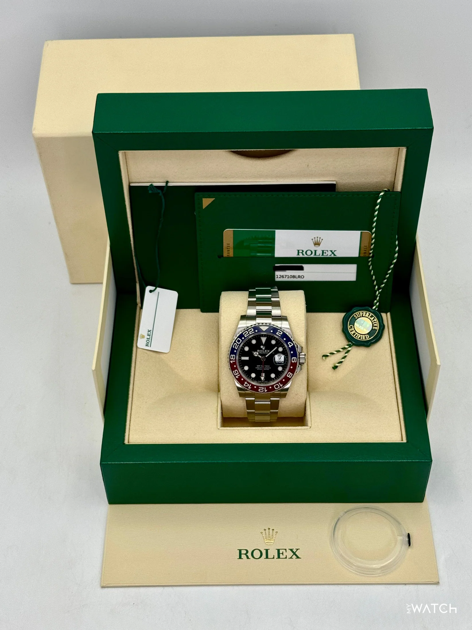 2019 Rolex GMT-Master II "Pepsi" 40mm 126710BLRO Oyster - Image 9