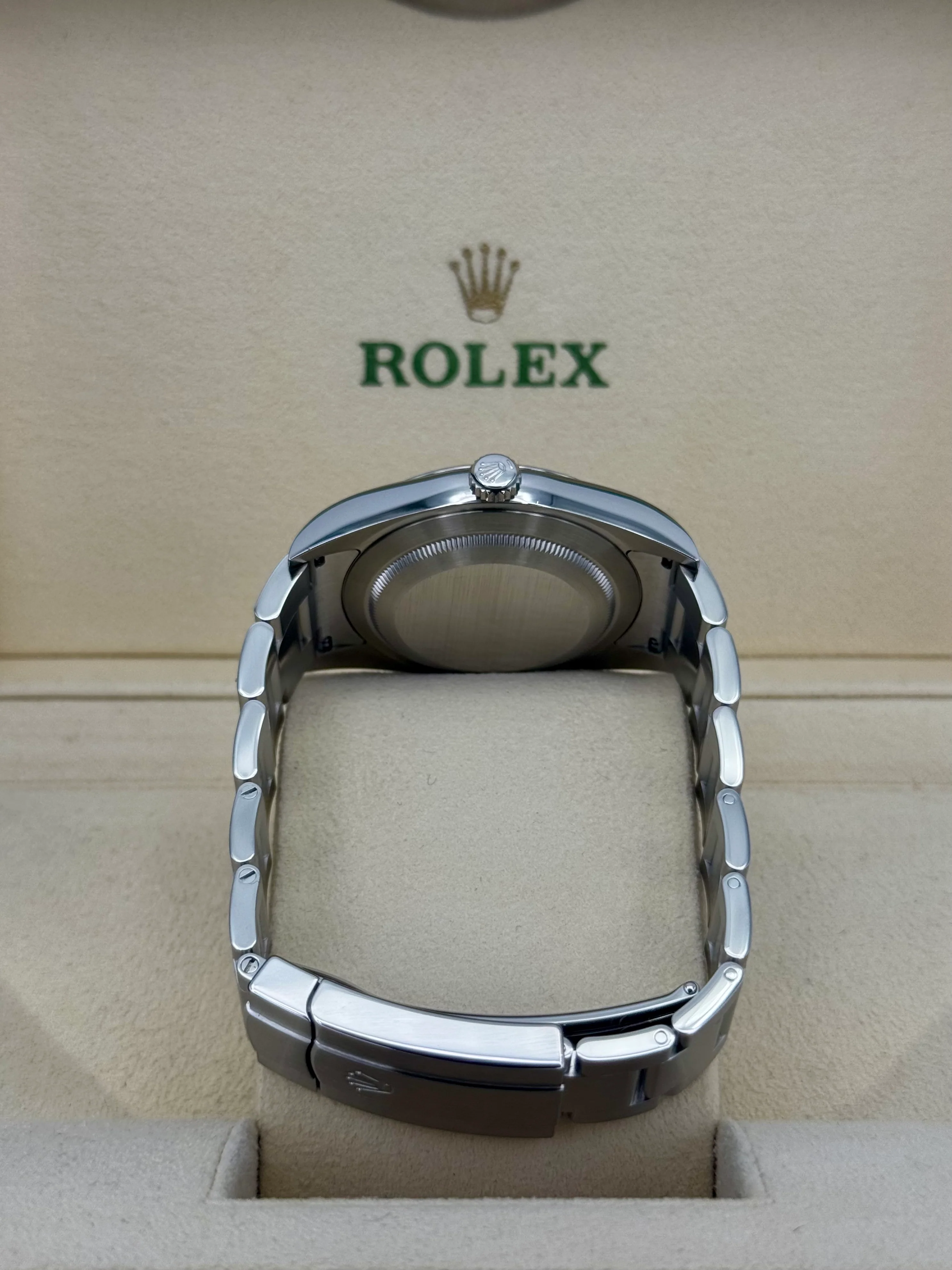 2019 Rolex Oyster Perpetual 39mm 114300 Black Dial - Image 9