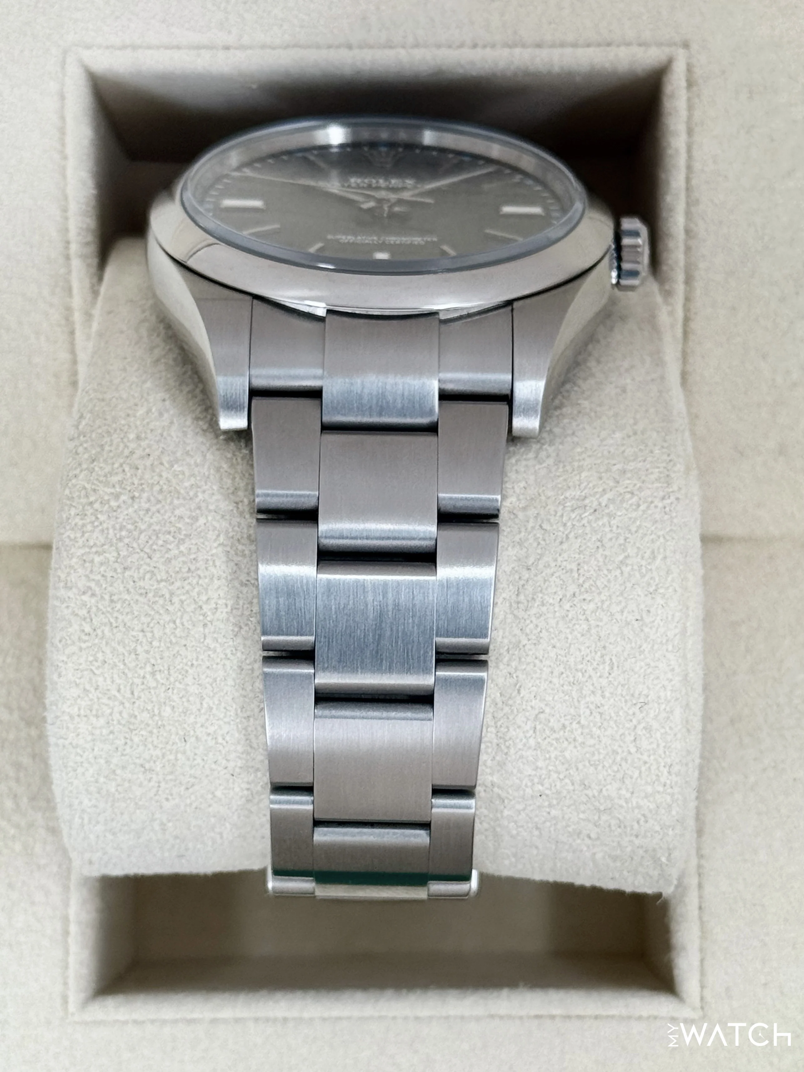 2019 Rolex Oyster Perpetual 39mm 114300 Rhodium Dial - Image 3