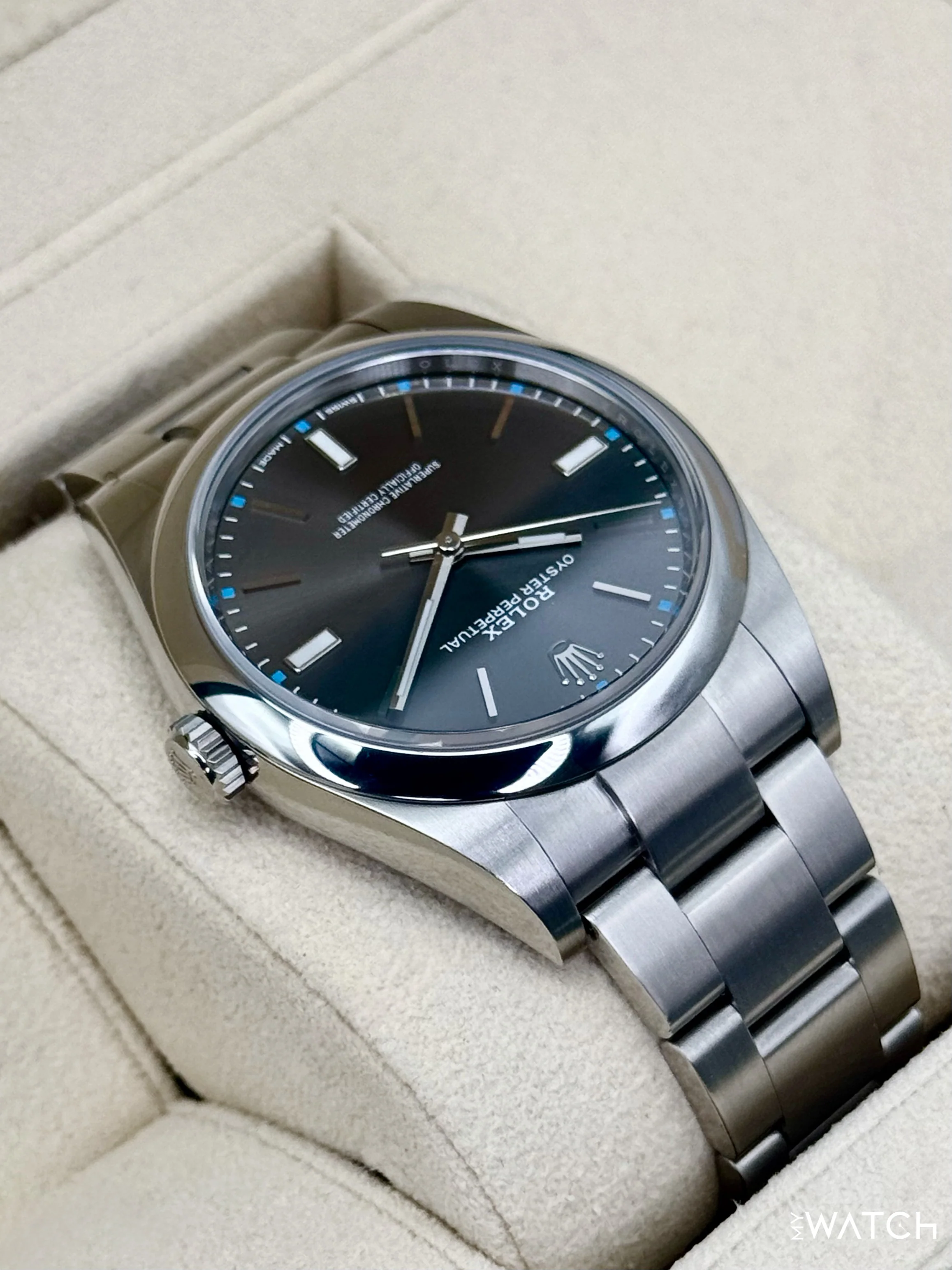 2019 Rolex Oyster Perpetual 39mm 114300 Rhodium Dial - Image 8