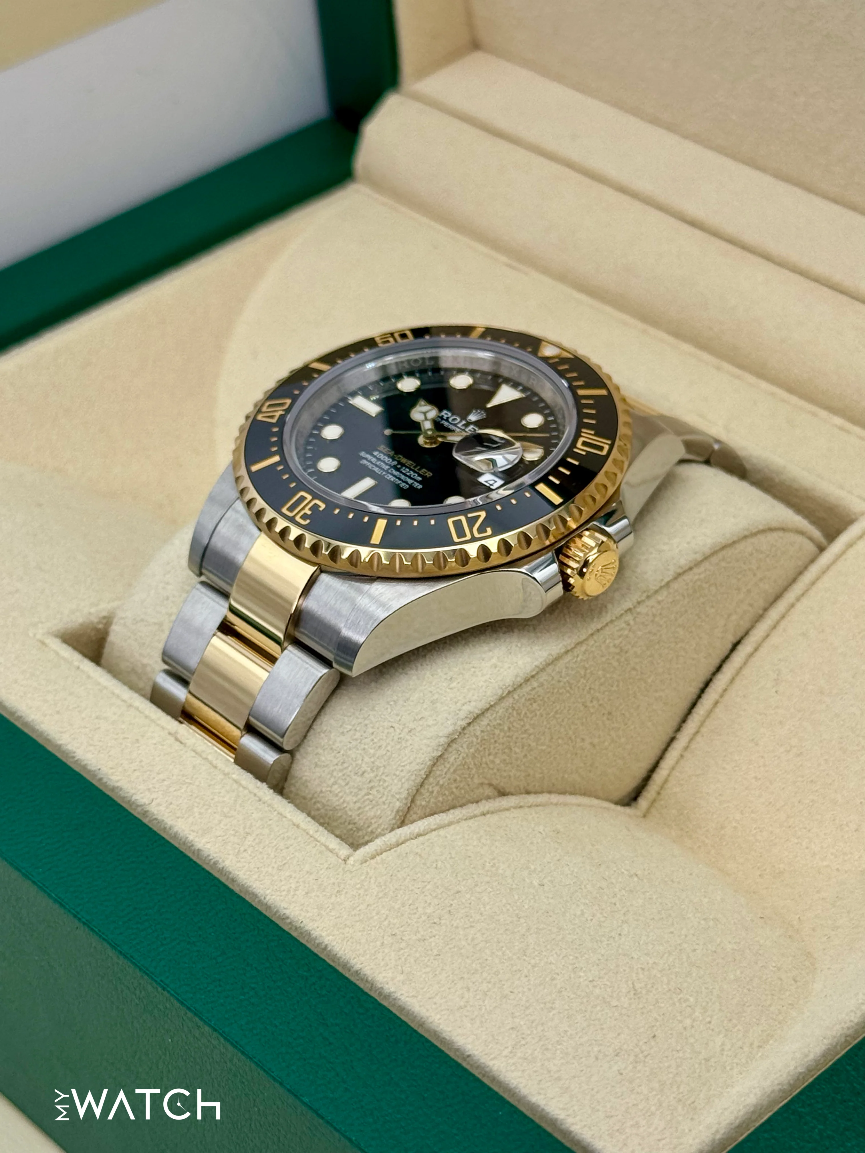 2019 Rolex Sea-Dweller 43mm 126603 Two-Tone Black Dial - Image 5