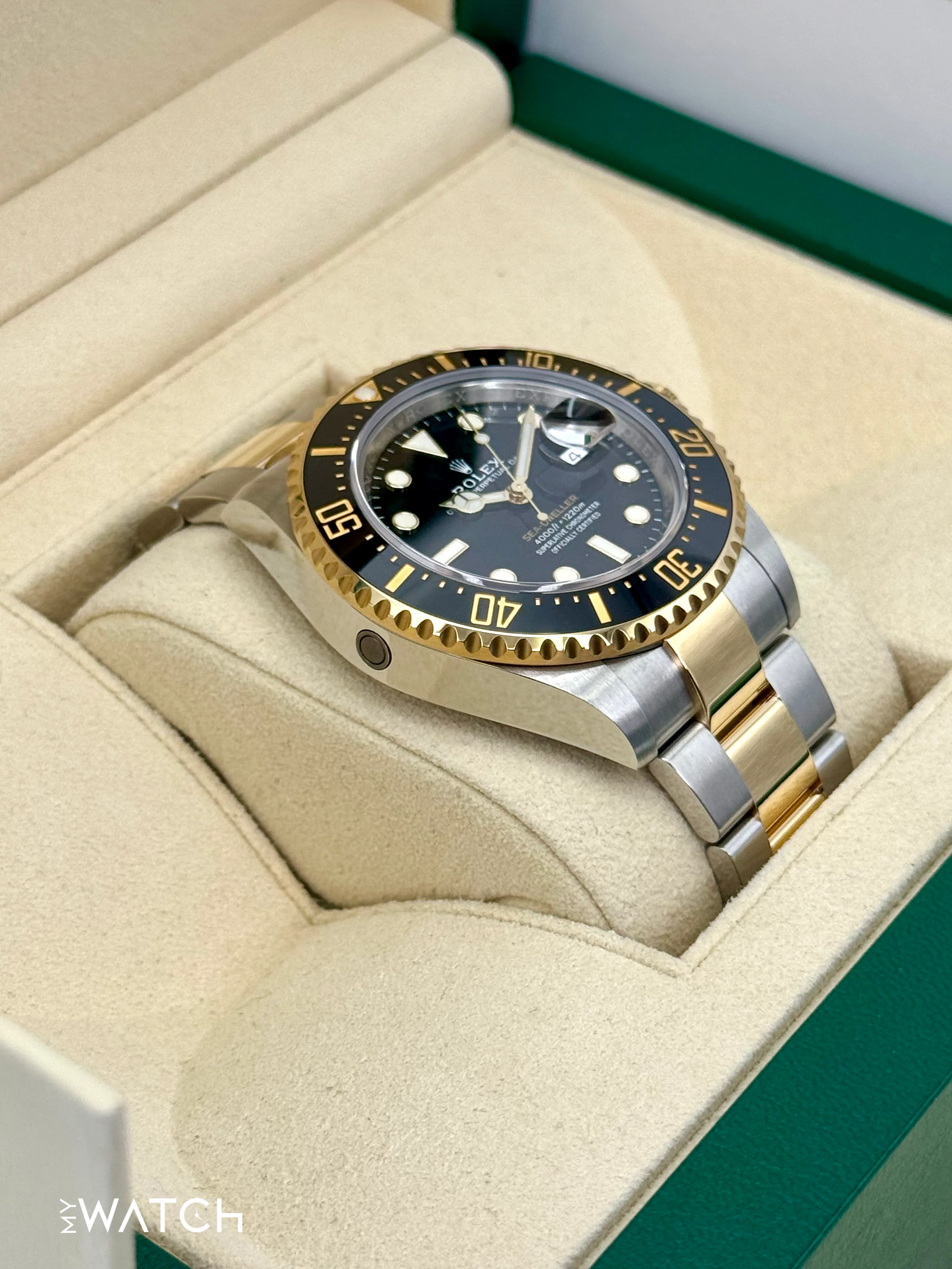 2019 Rolex Sea-Dweller 43mm 126603 Two-Tone Black Dial - Image 6