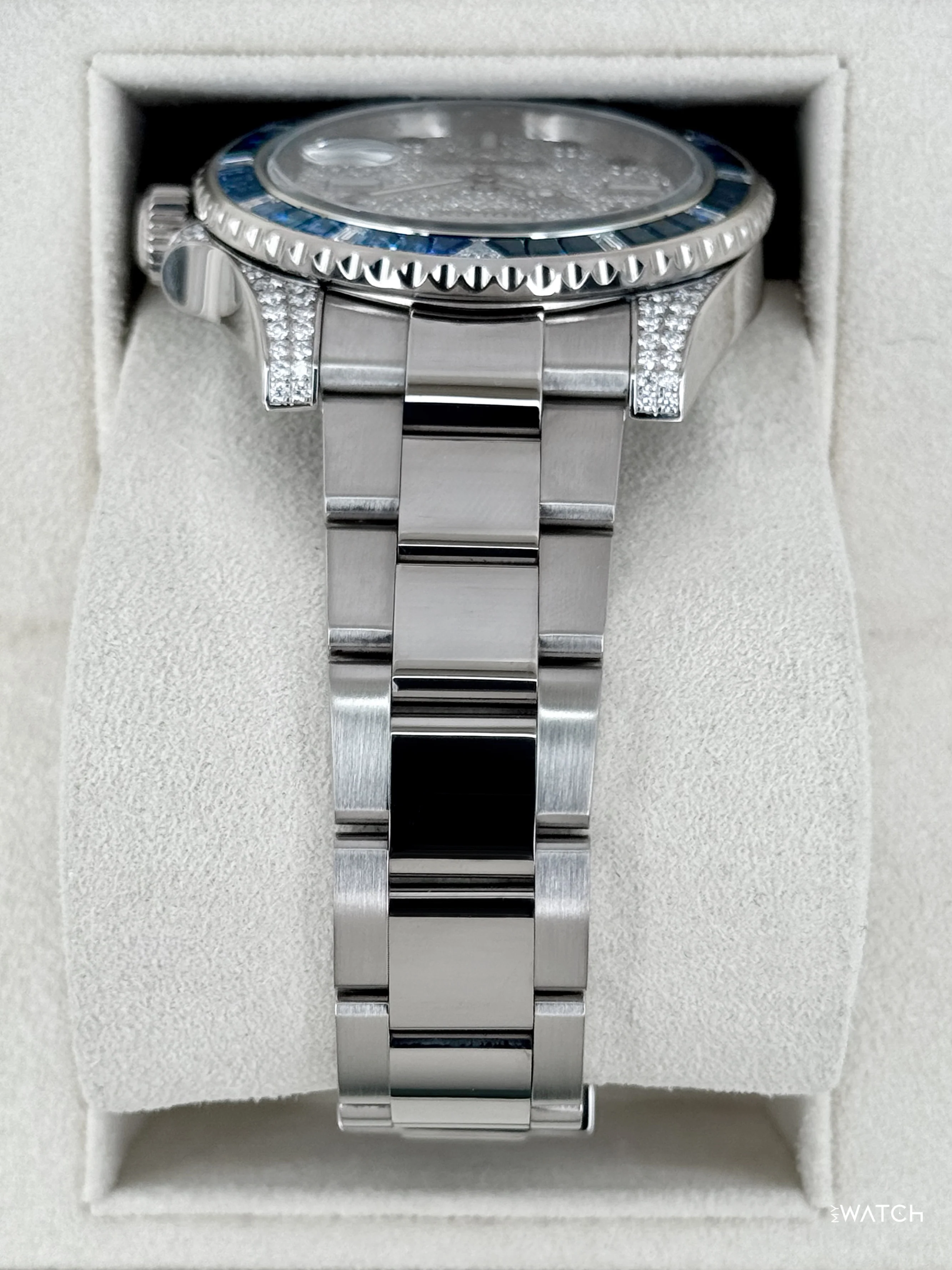 2019 Rolex Submariner 40mm 116659SABR White Gold Diamond Pave Dial - Image 4