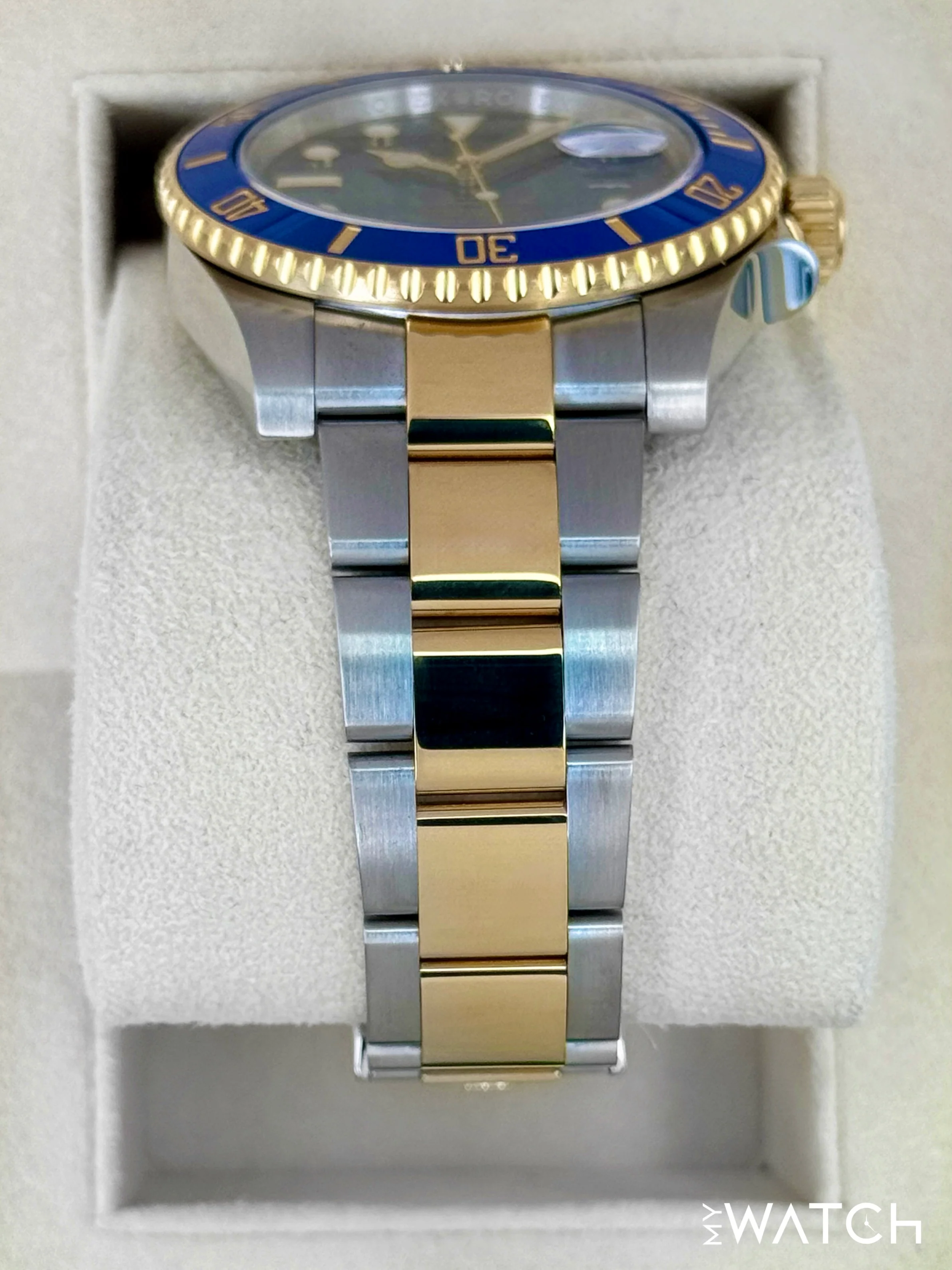 2019 Rolex Submariner "Bluesy" 40mm 116613LB Two-Tone Blue Dial - Image 3