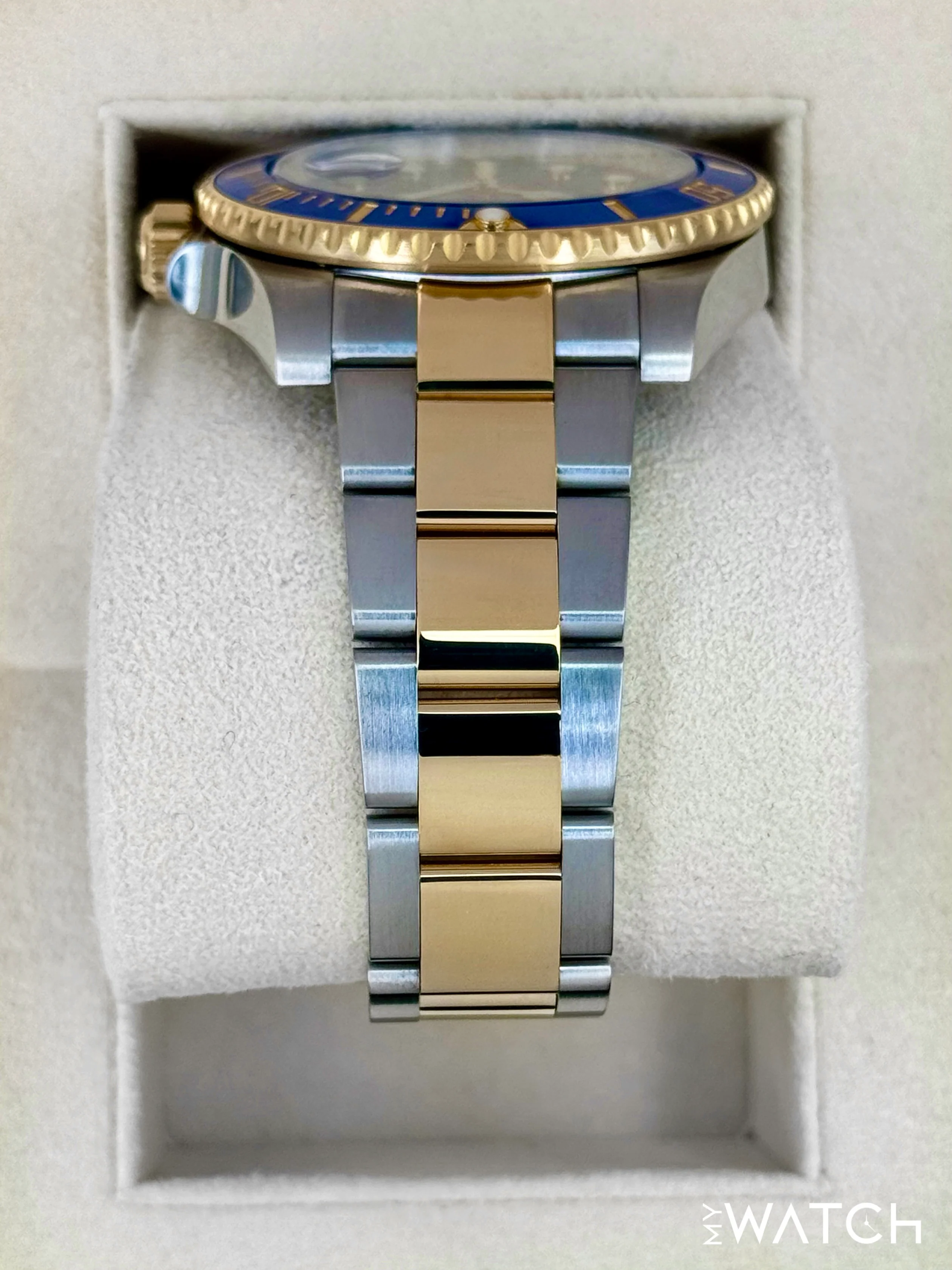 2019 Rolex Submariner "Bluesy" 40mm 116613LB Two-Tone Blue Dial - Image 4