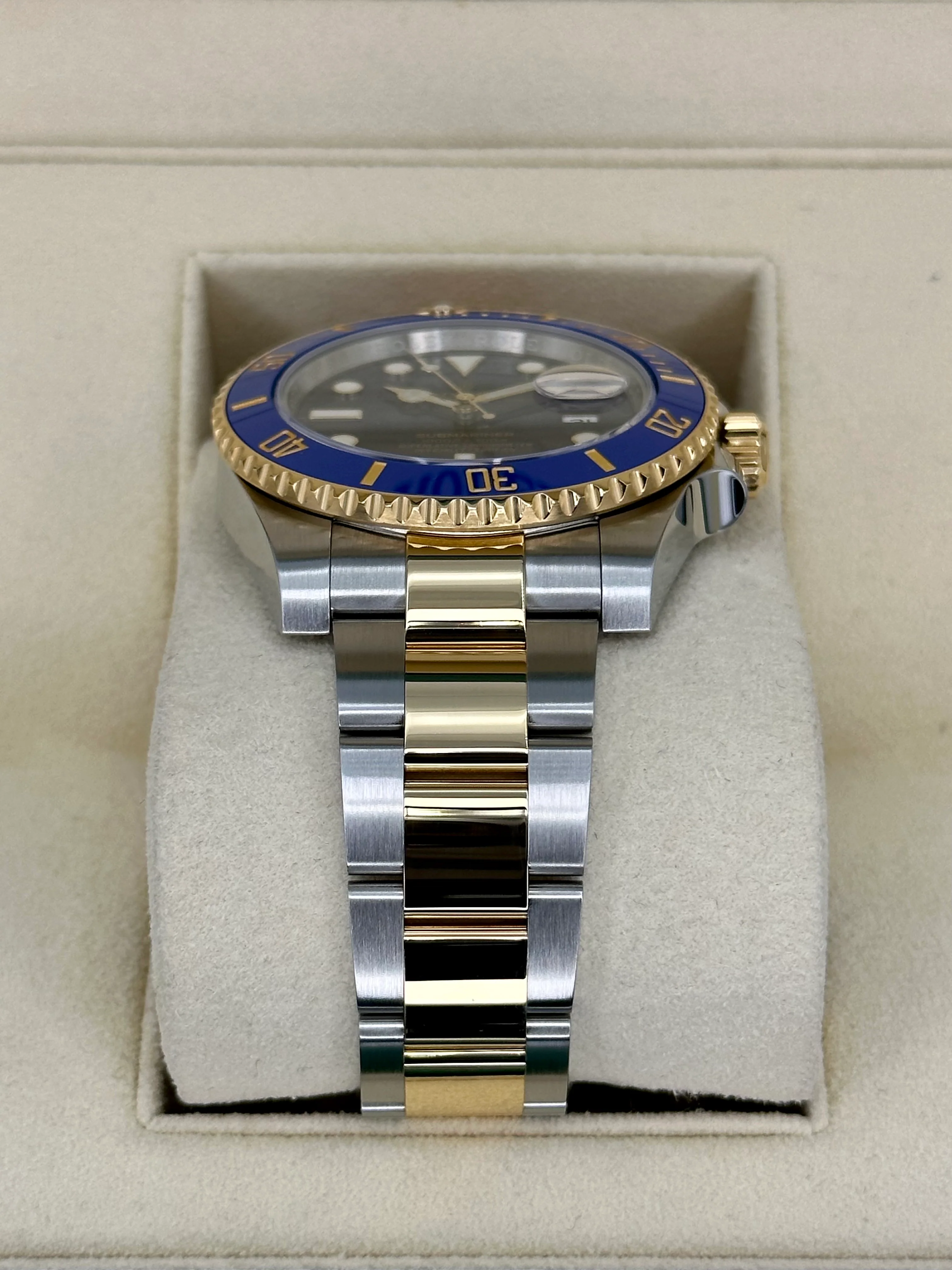2019 Rolex Submariner "Bluesy" 40mm 116613LB Two-Tone Blue Dial - Image 3