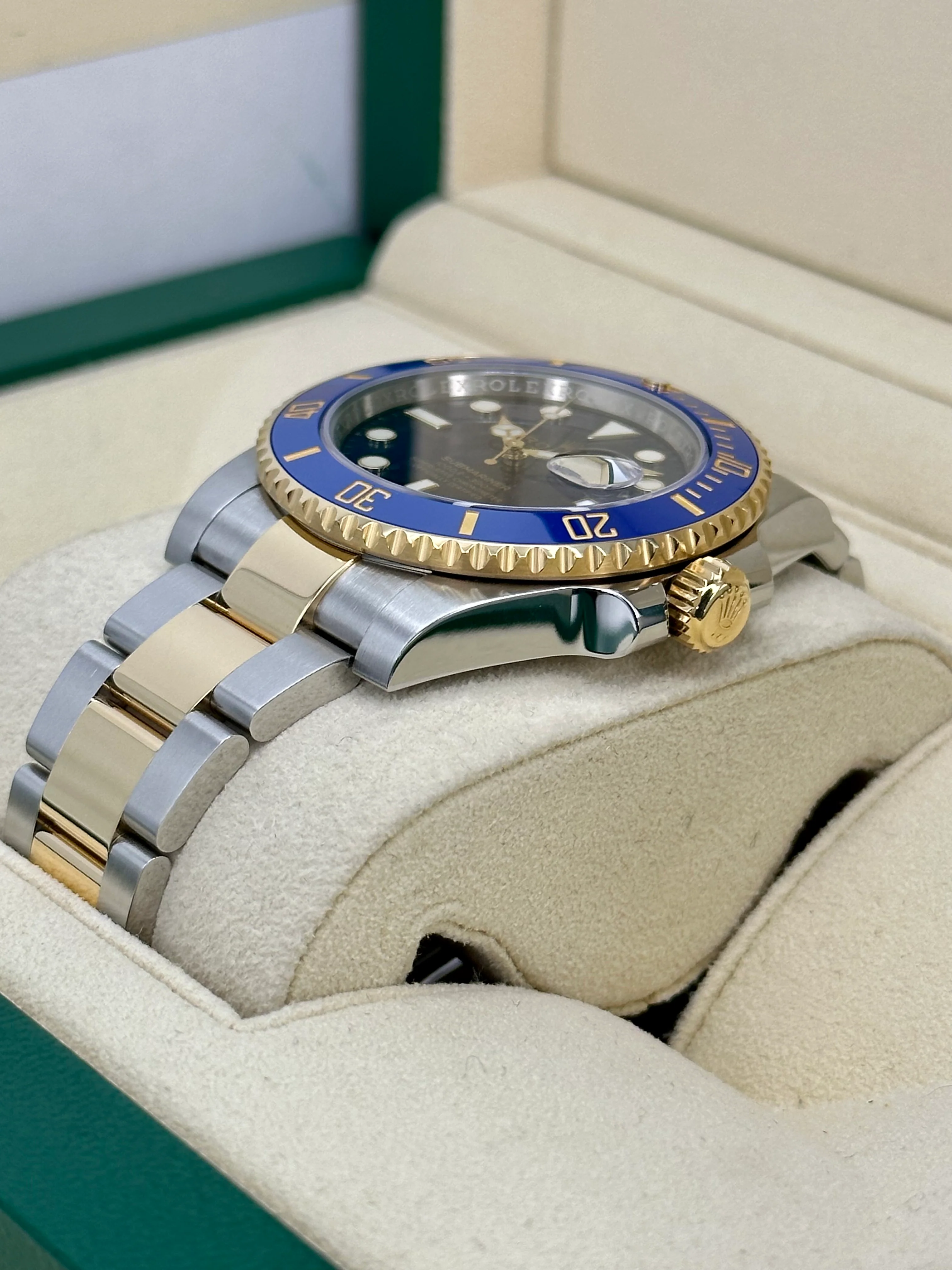 2019 Rolex Submariner "Bluesy" 40mm 116613LB Two-Tone Blue Dial - Image 5