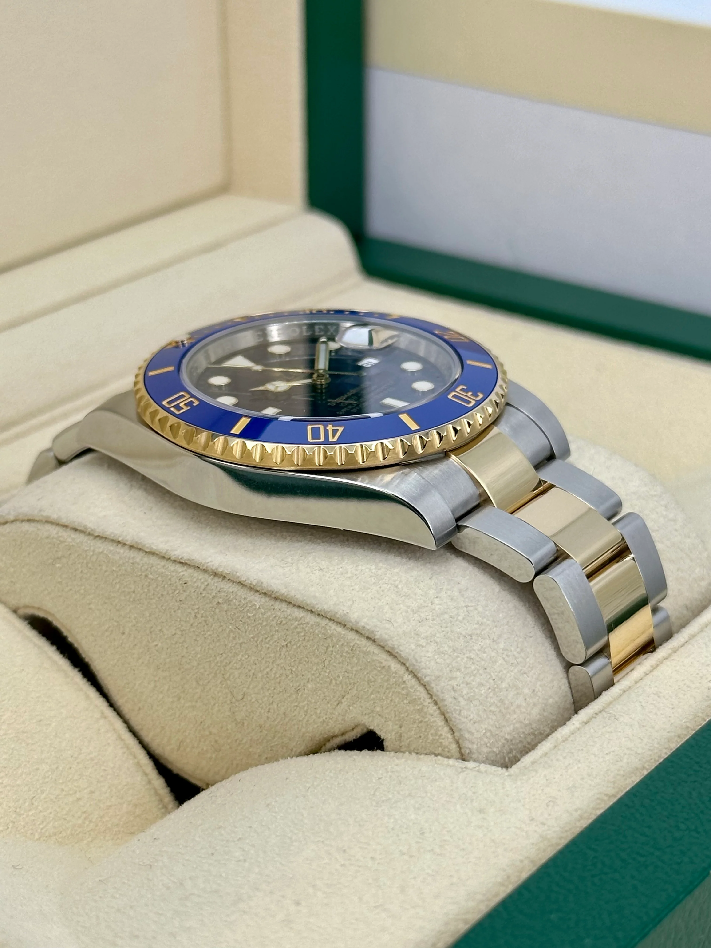 2019 Rolex Submariner "Bluesy" 40mm 116613LB Two-Tone Blue Dial - Image 6