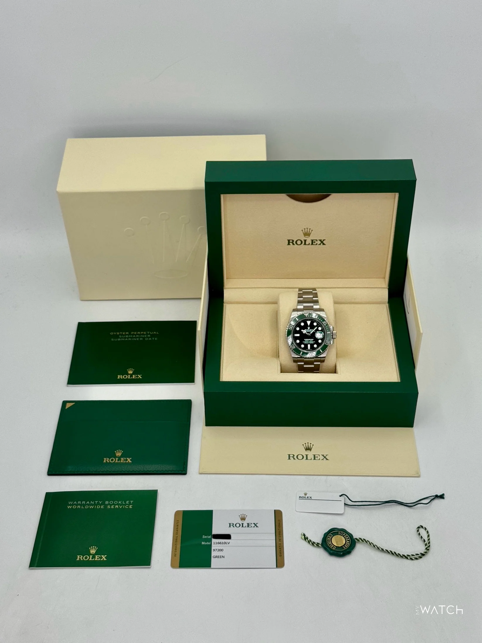 2019 Rolex Submariner “Hulk” 40mm 116610LV Green Dial - Image 10