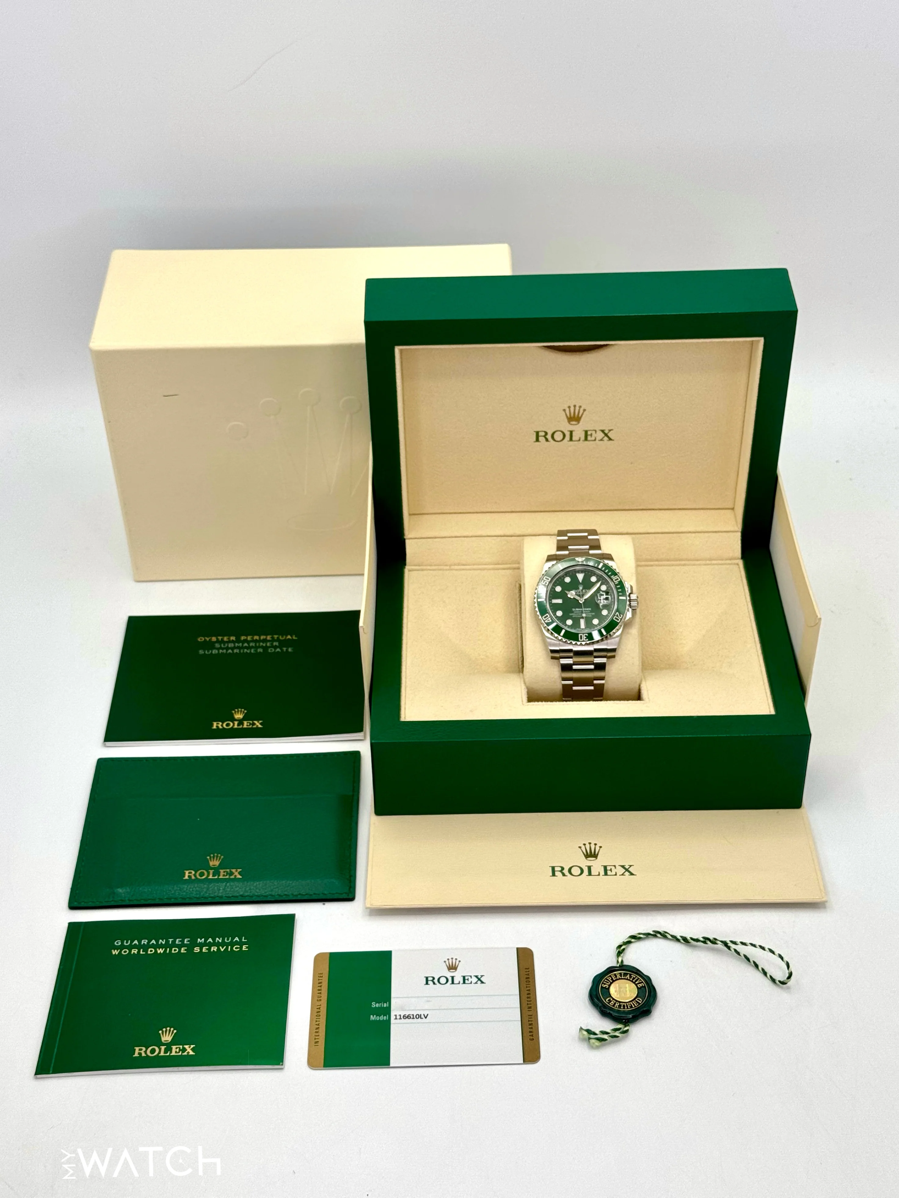 2019 Rolex Submariner “Hulk” 40mm 116610LV Green Dial - Image 10
