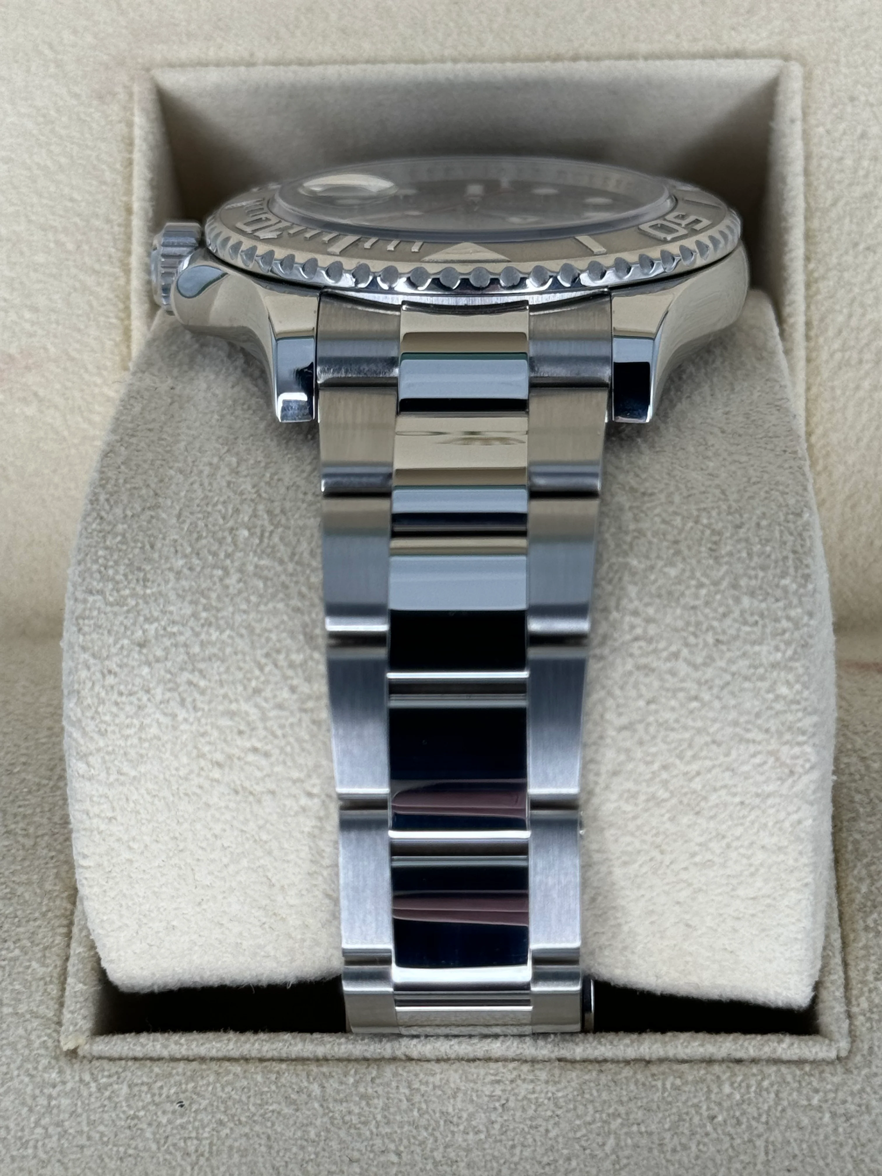 2019 Rolex Yacht-Master 40mm 116622 Stainless Steel Blue Dial - Image 6